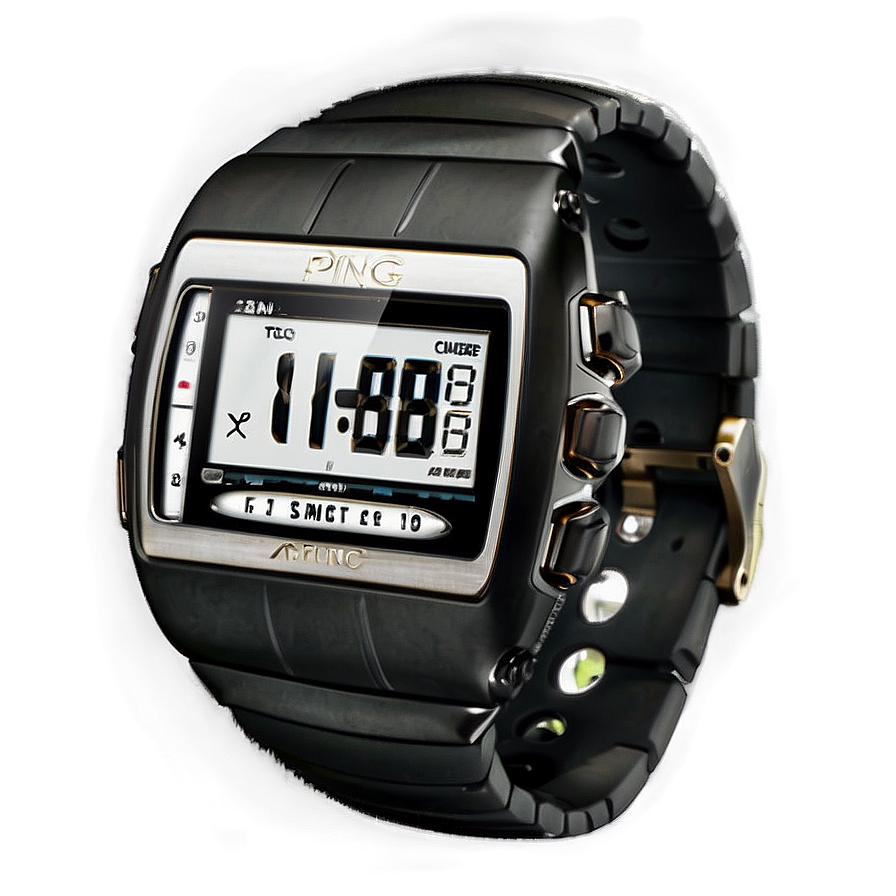 High-tech Watch Png 05212024 PNG