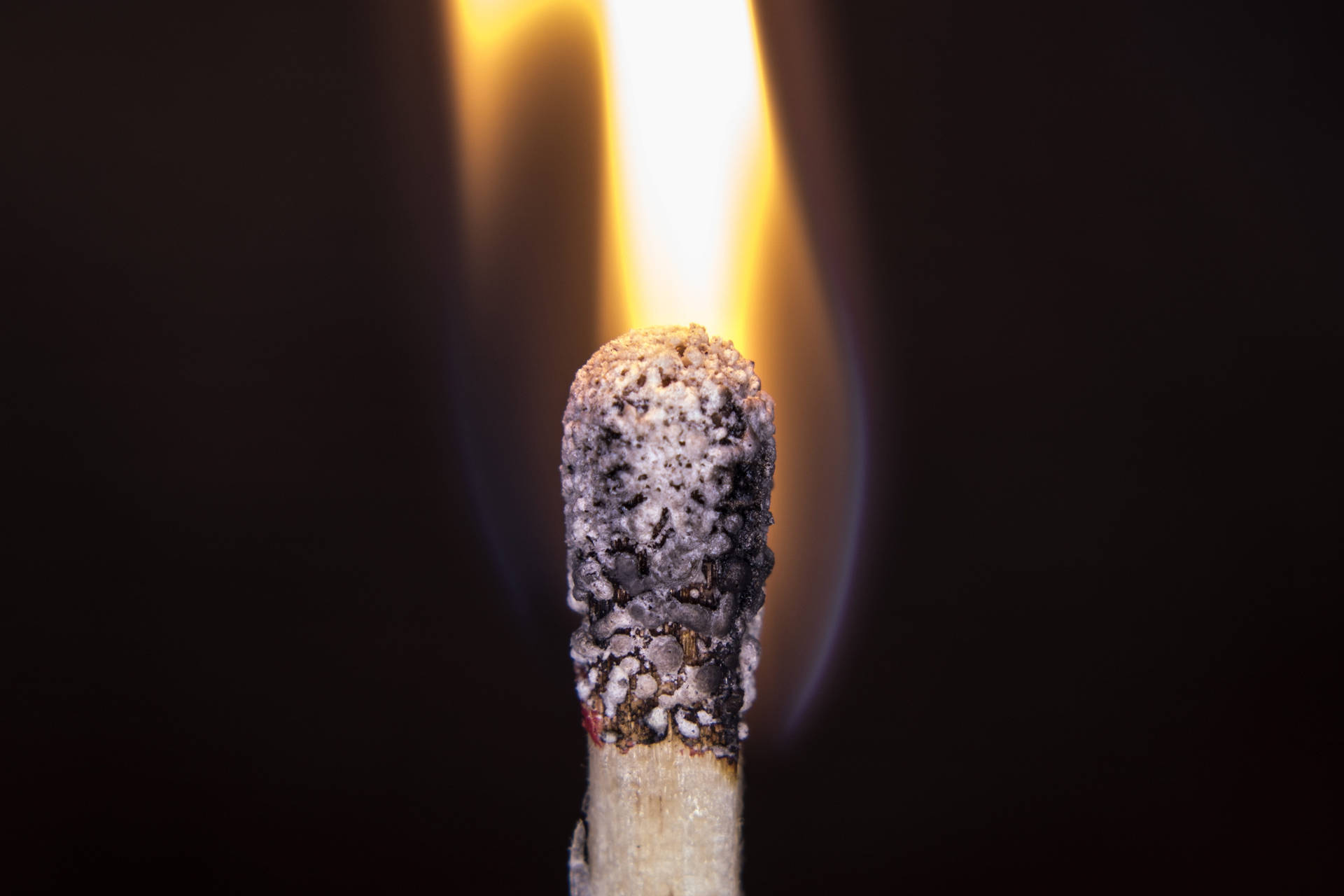 High Temperature Burnt Matchstick Picture