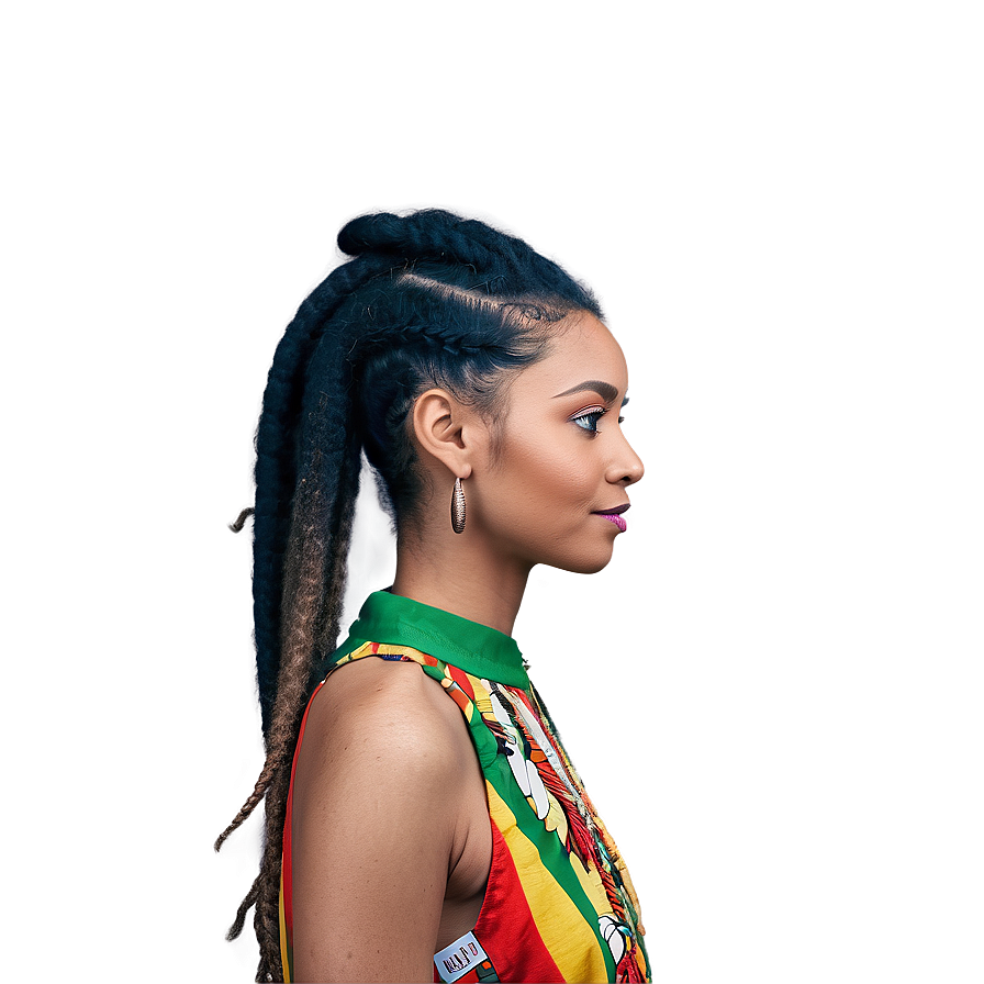 High Top Dreadlocks Styles Png 4 PNG