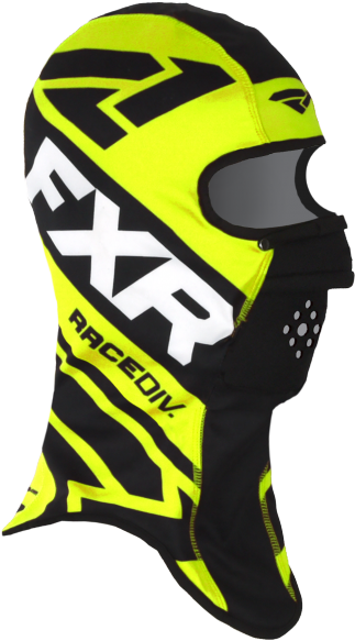 High Visibility Motorcycle Balaclava PNG