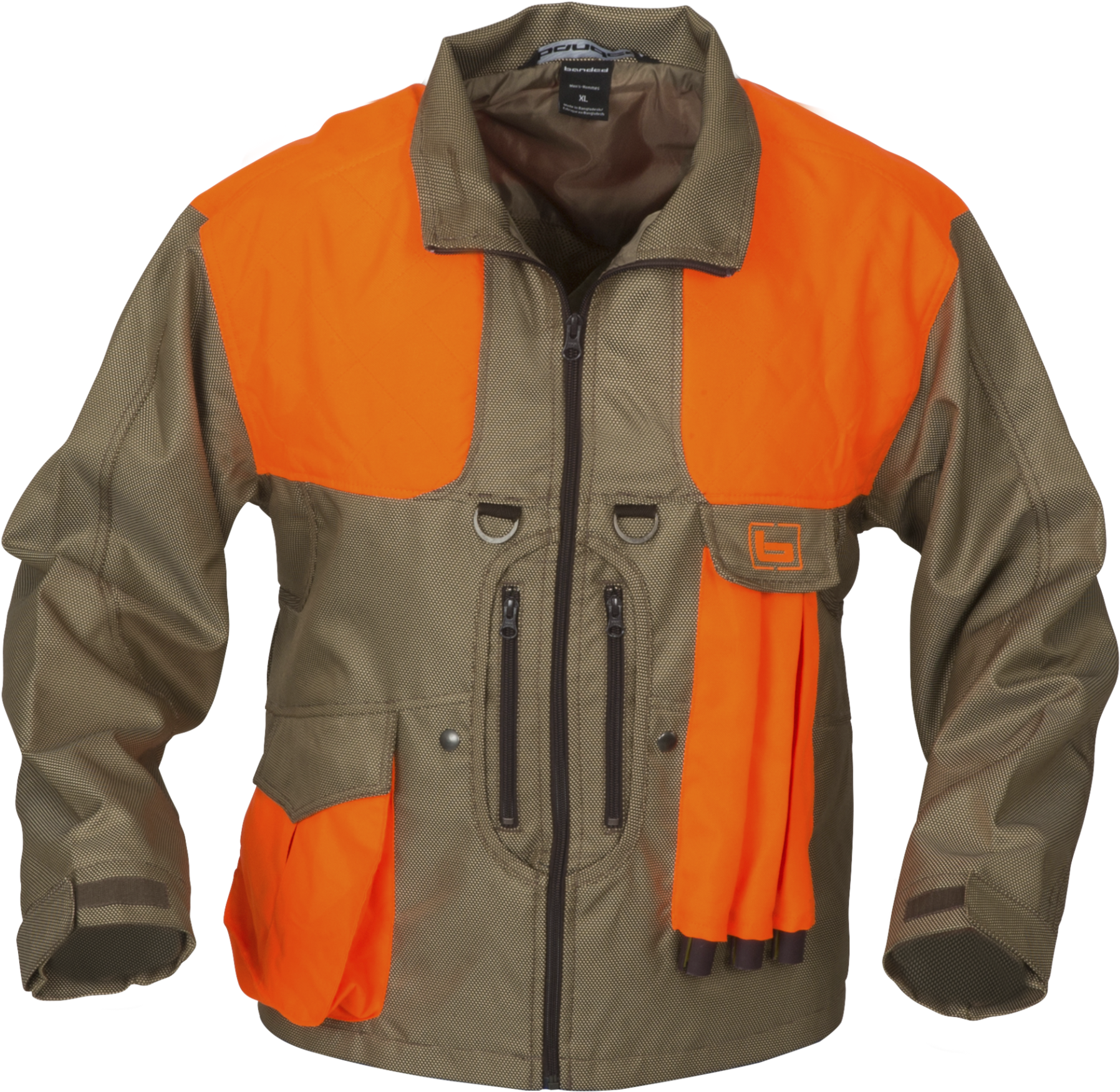 High Visibility Work Jacket PNG