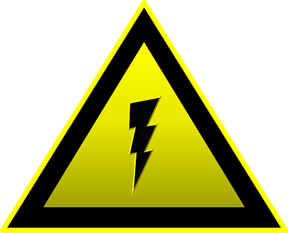 Download High Voltage Warning Sign | Wallpapers.com