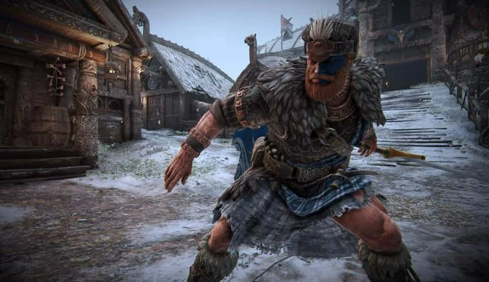 Engage in Epic Medieval Combat with Highlander for Honor Wallpaper