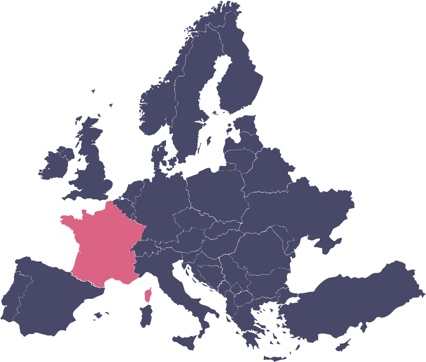 Highlighted Mapof Slovakiain Europe PNG