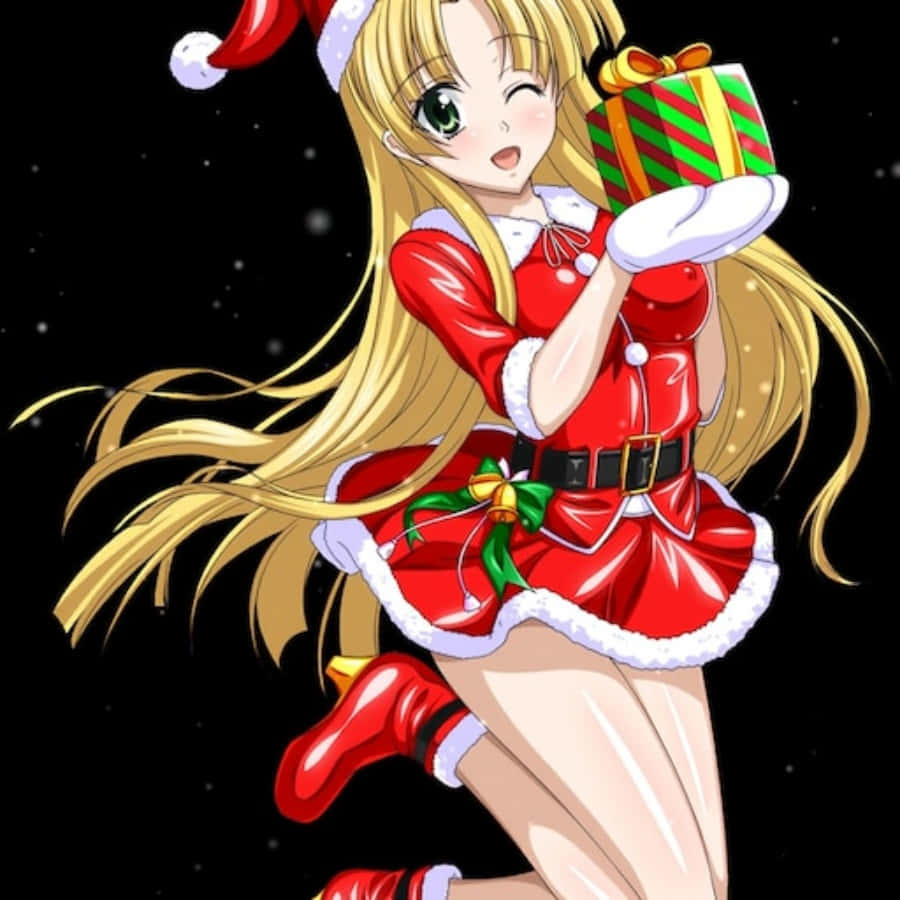 Highschool Dx D Asia Argento Santa Costume Wallpaper