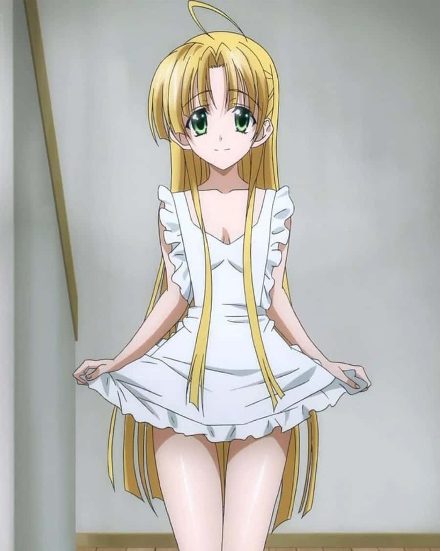 Highschool Dxd Asia Argento Istuu Taustakuva