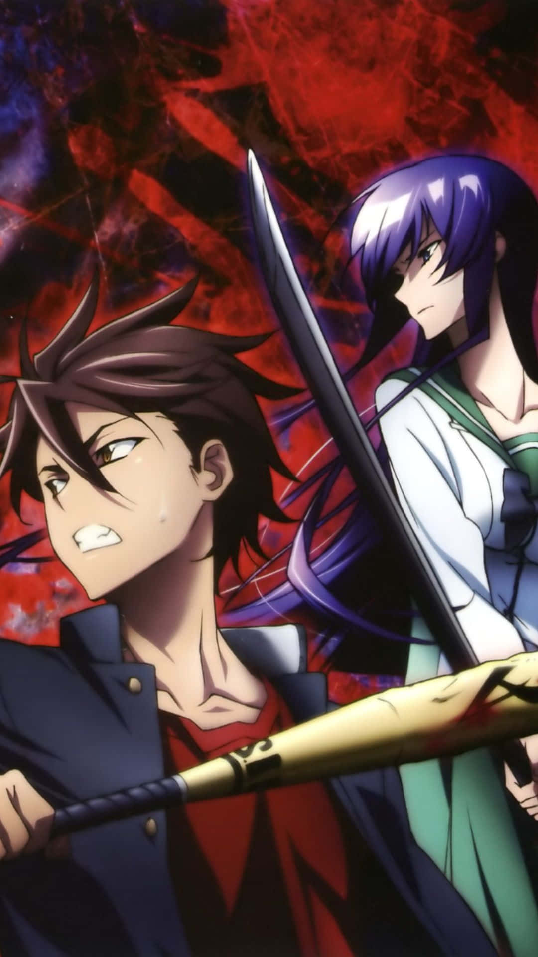 Fight for survival in Highschool Of The Dead