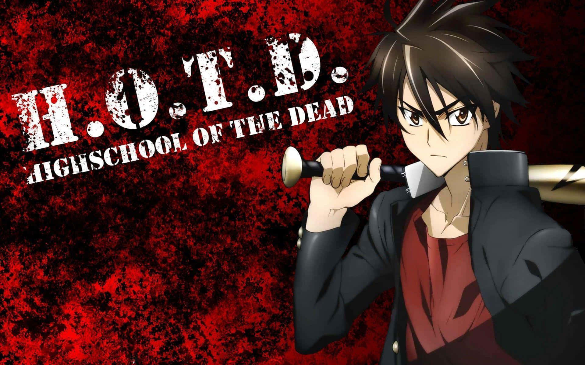 Surviving the zombie apocalypse in Highschool Of The Dead
