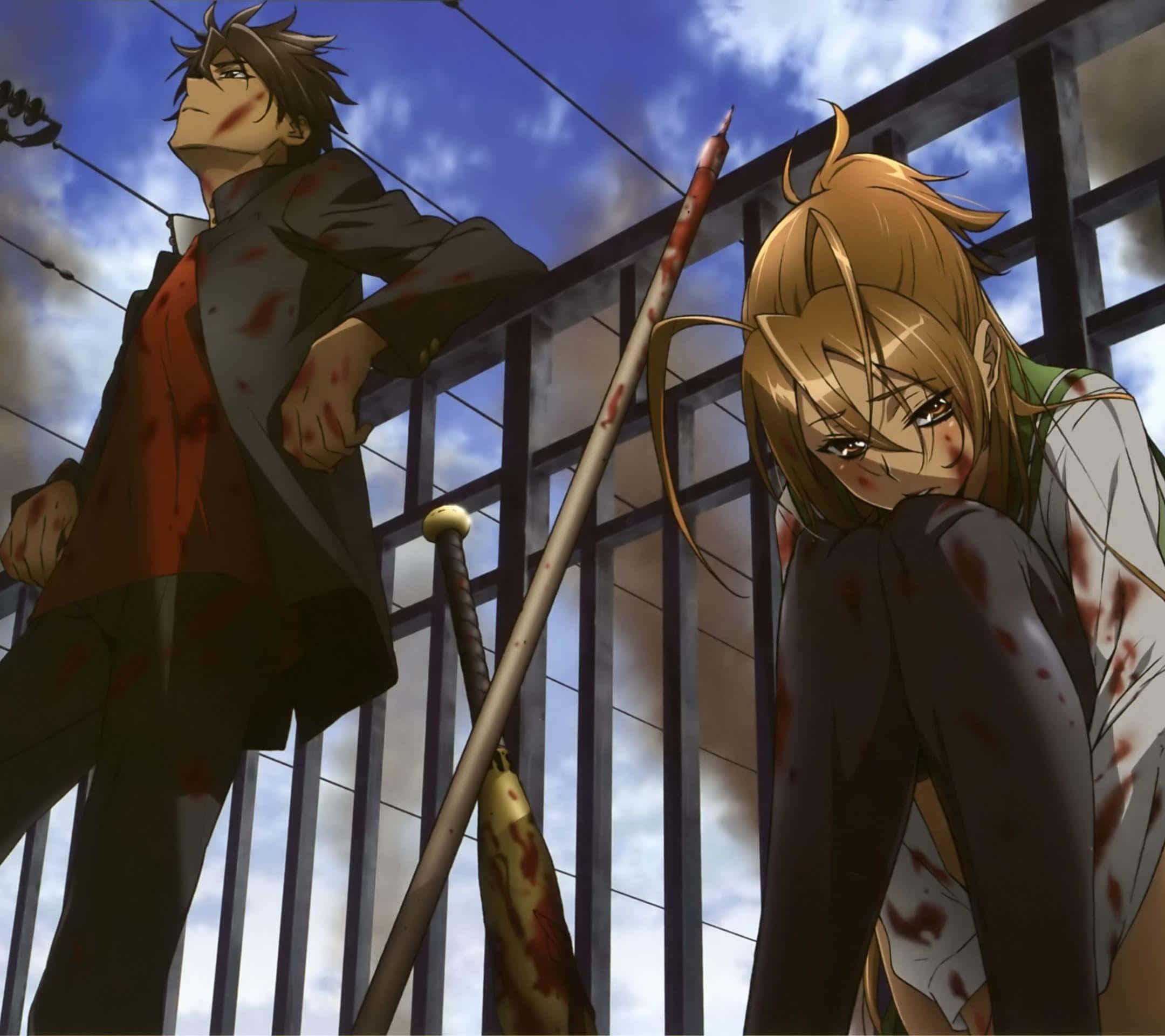 Highschool Of The Dead cast of survivors