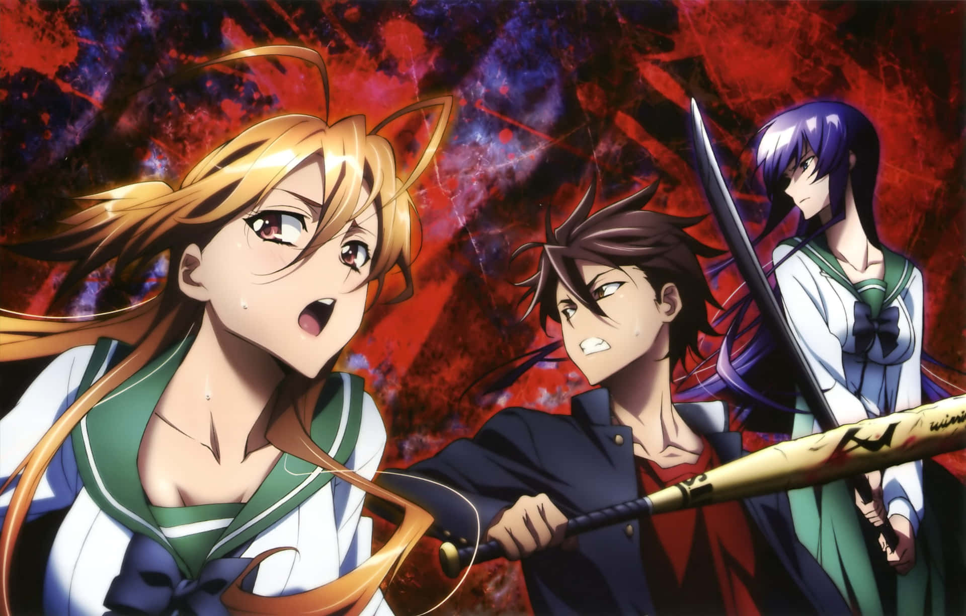 Anime Review  High School of the Dead  The Life Stories