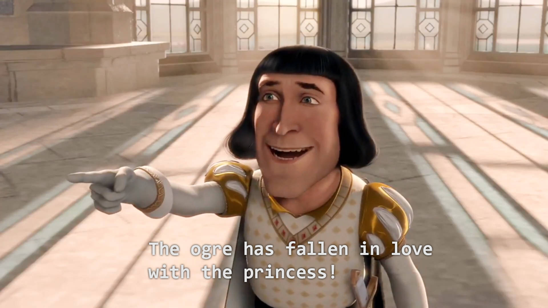 Hilarious Lord Farquaad Quote Wallpaper