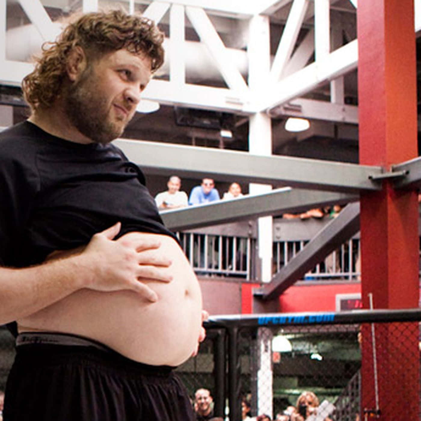 Hilarious Roy Nelson With His Stomach Wallpaper