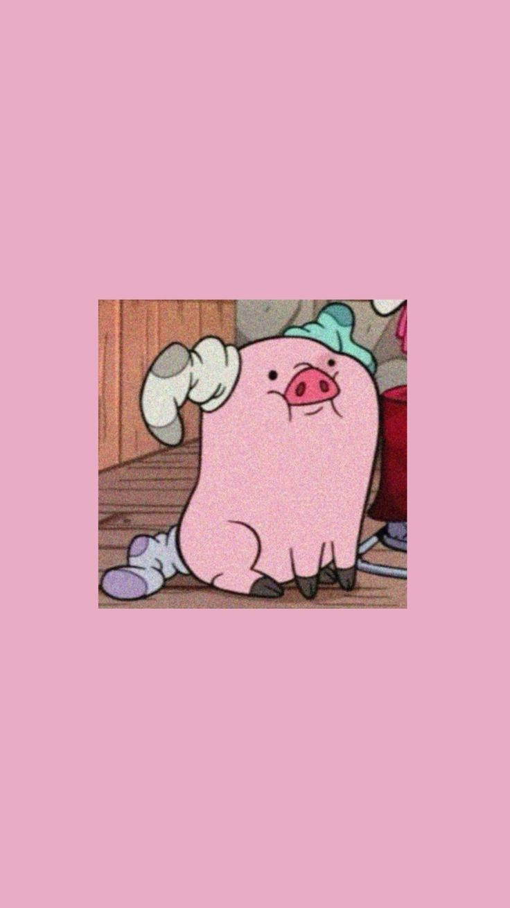 Hilarious Waddles The Pig Wallpaper