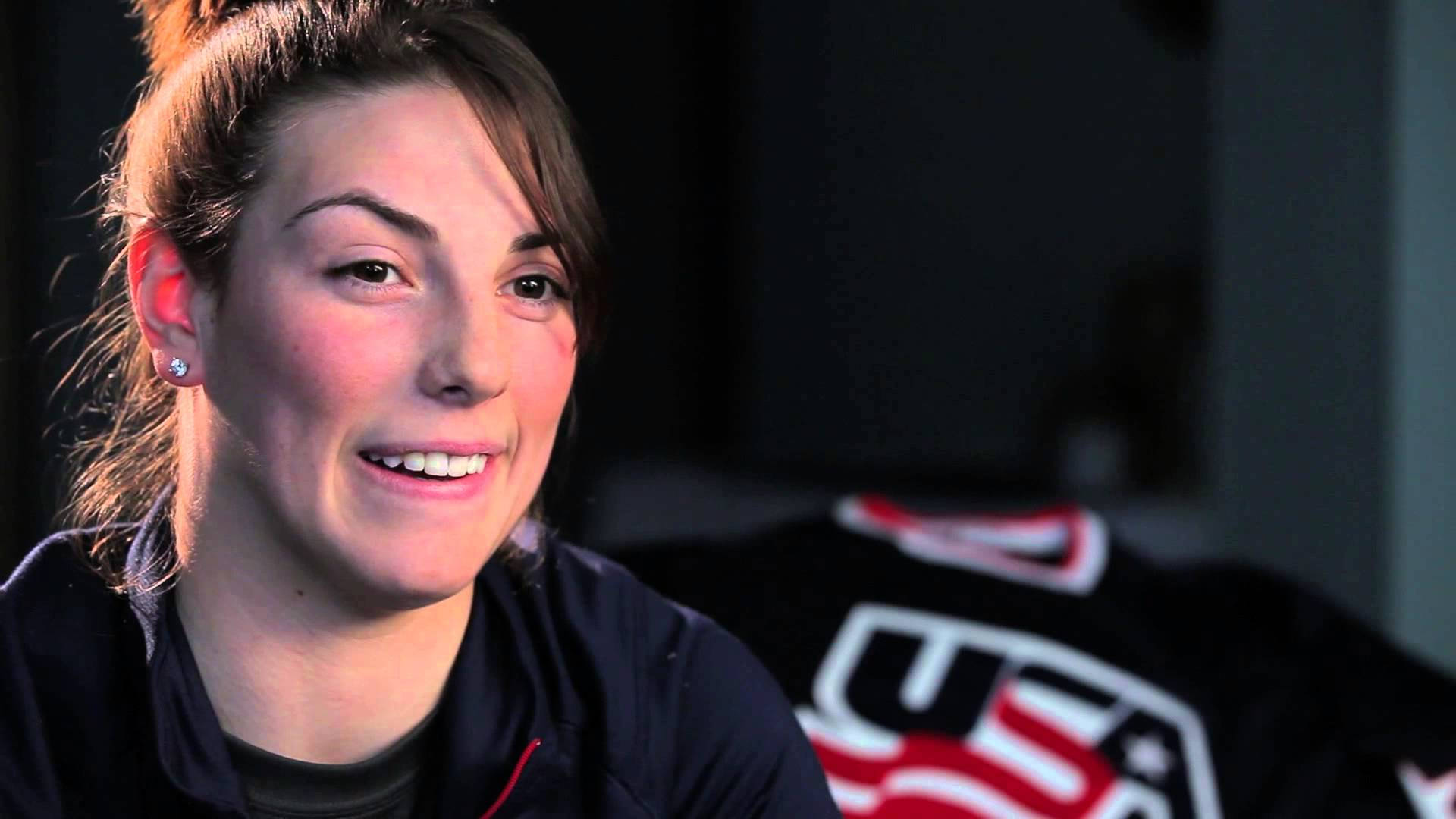 Hilary Knight Casual Interview Wallpaper