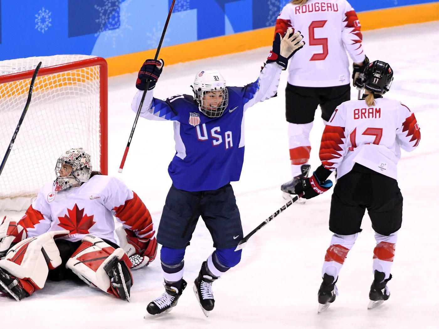 Hilary Knight Olympic Game Wallpaper
