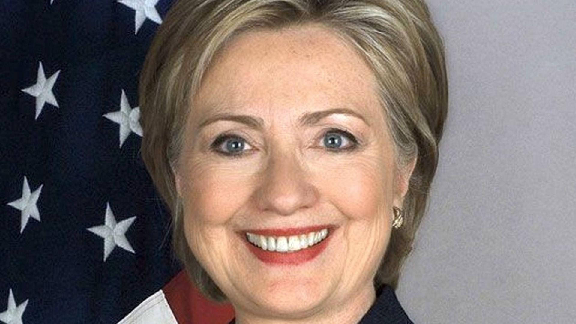 Hillary Clinton Bright Eyes Wallpaper