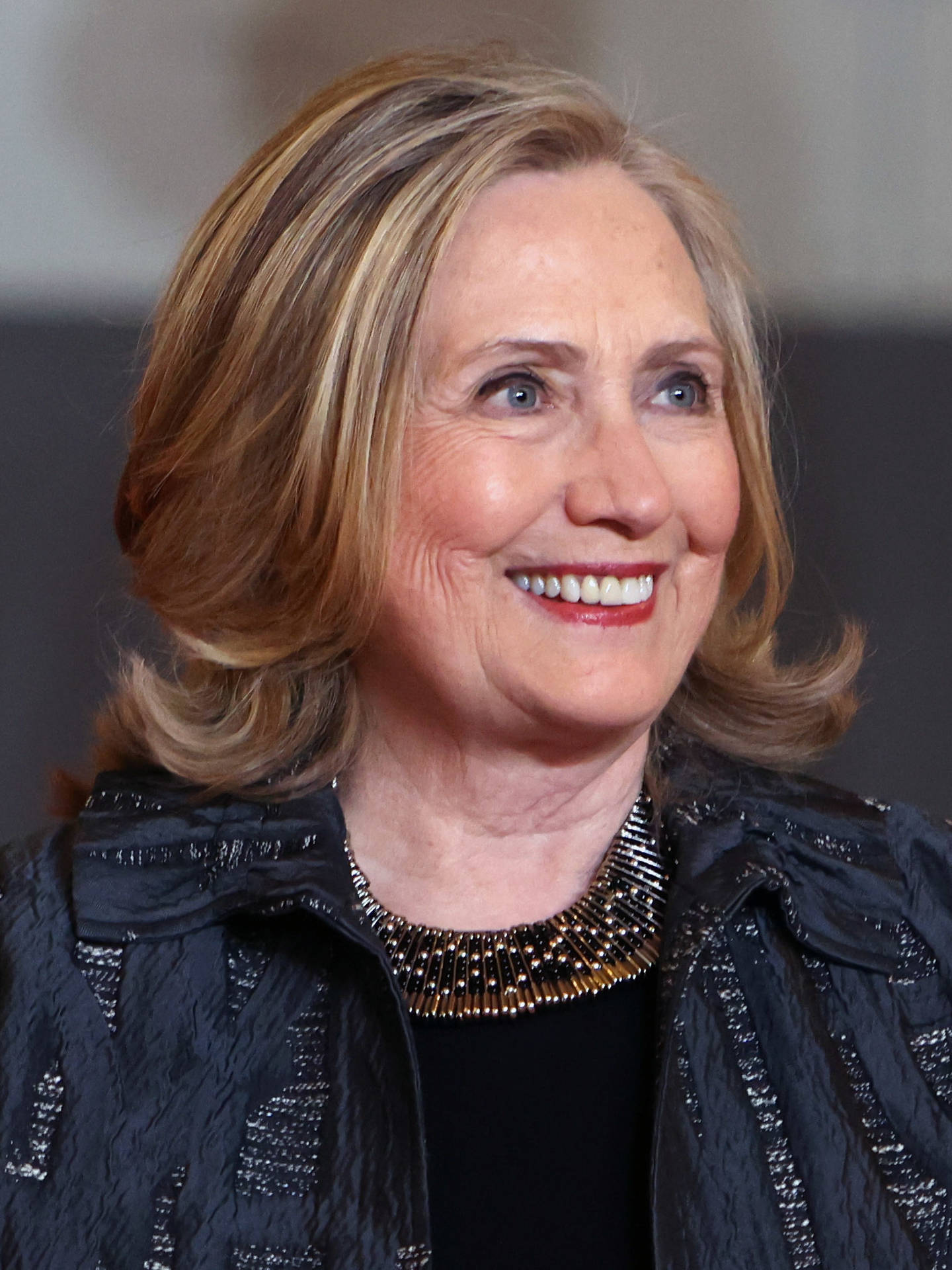 Hillary Clinton Side Profile Wallpaper