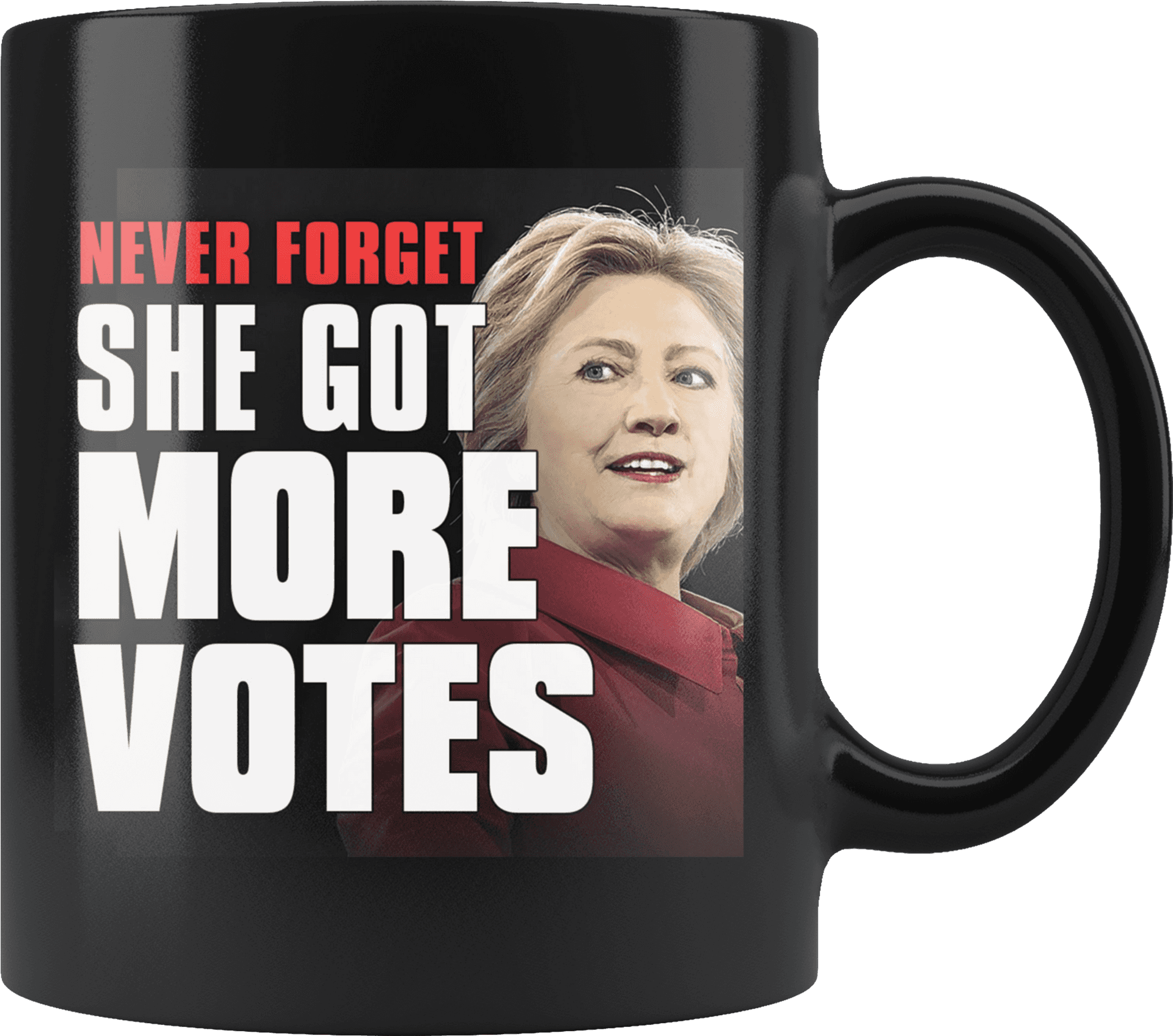 Download Hillary Votes Reminder Mug | Wallpapers.com