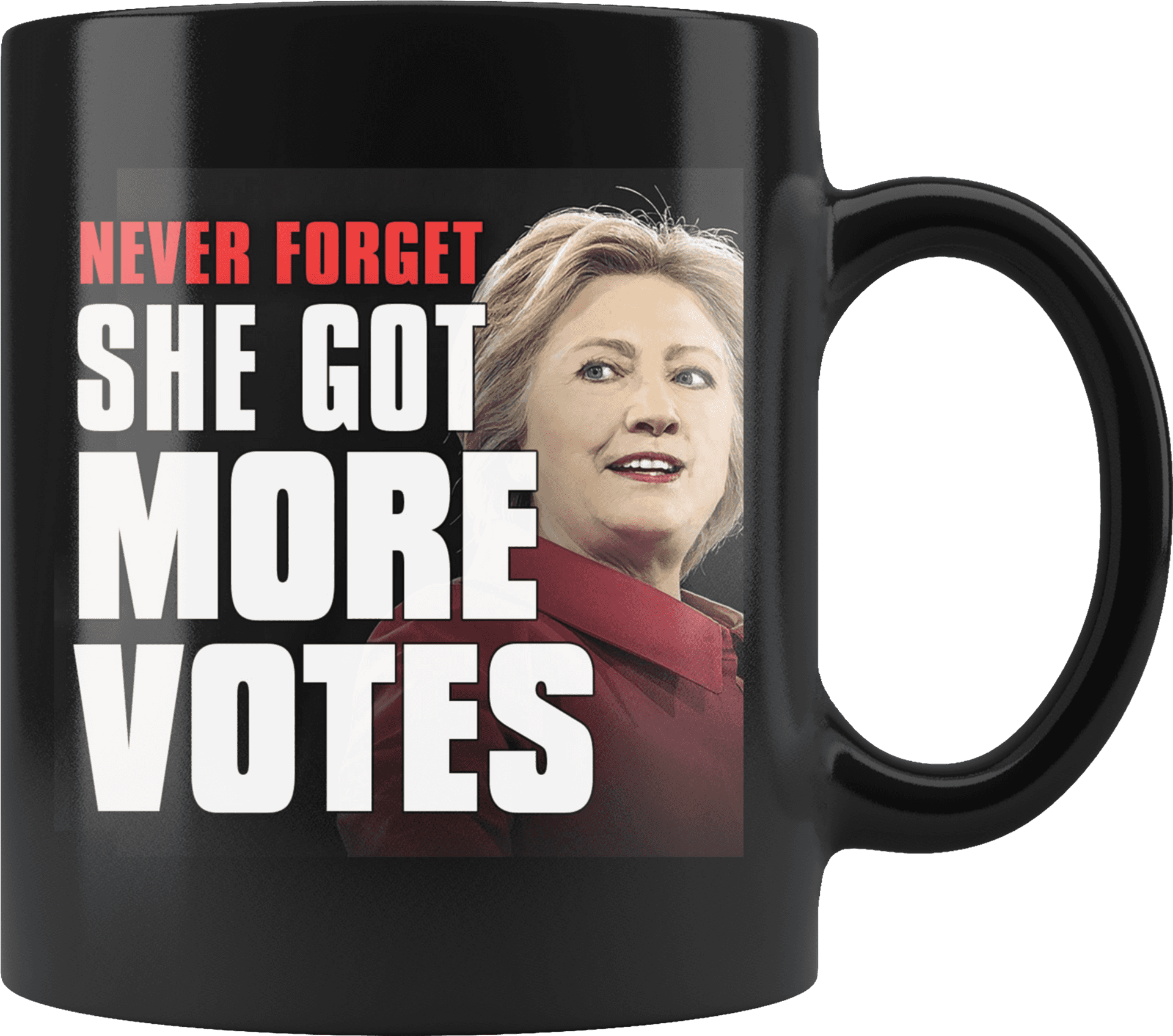 Hillary Votes Reminder Mug PNG