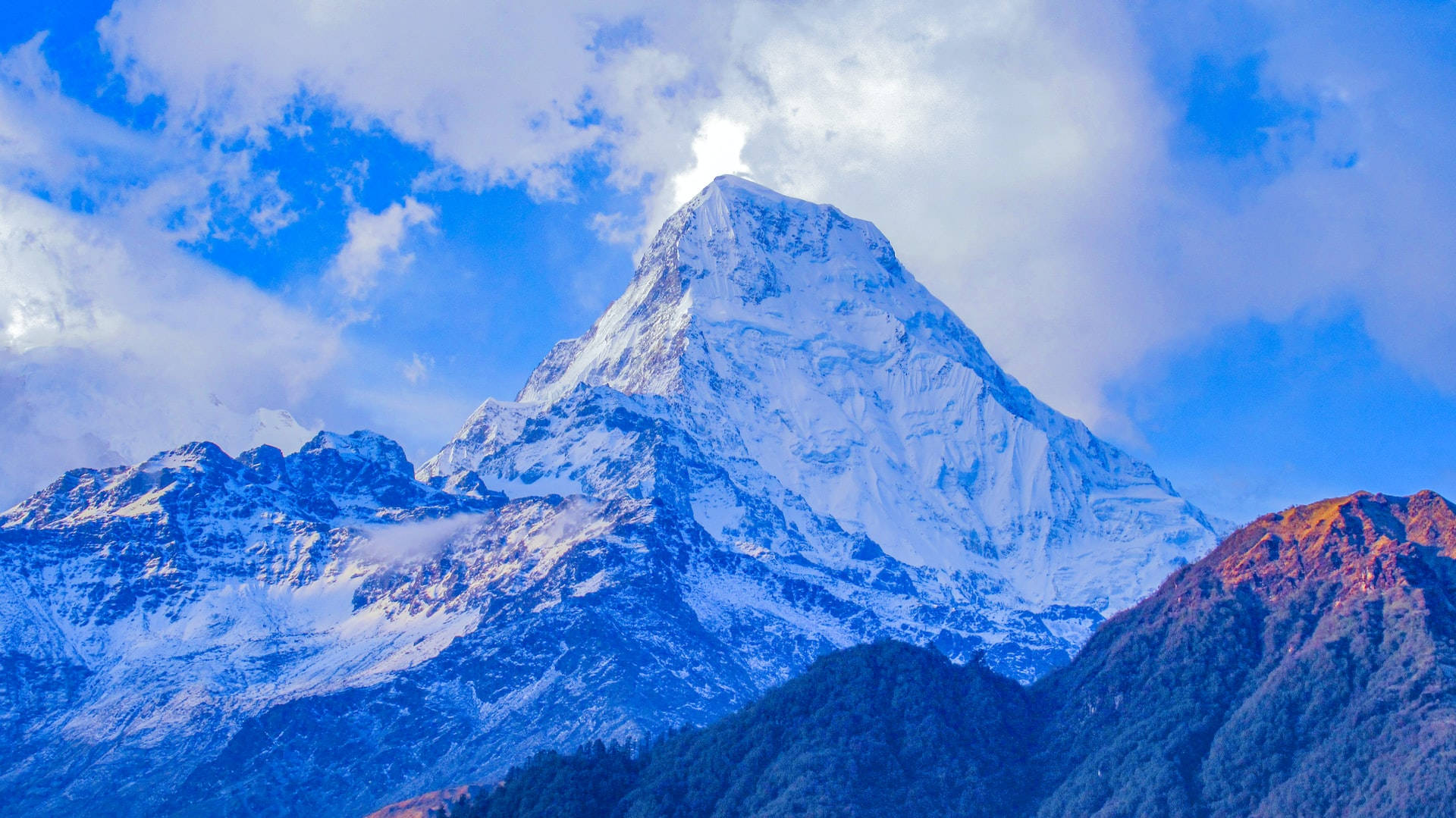 Montañasdel Himalaya Para Macbook Fondo de pantalla