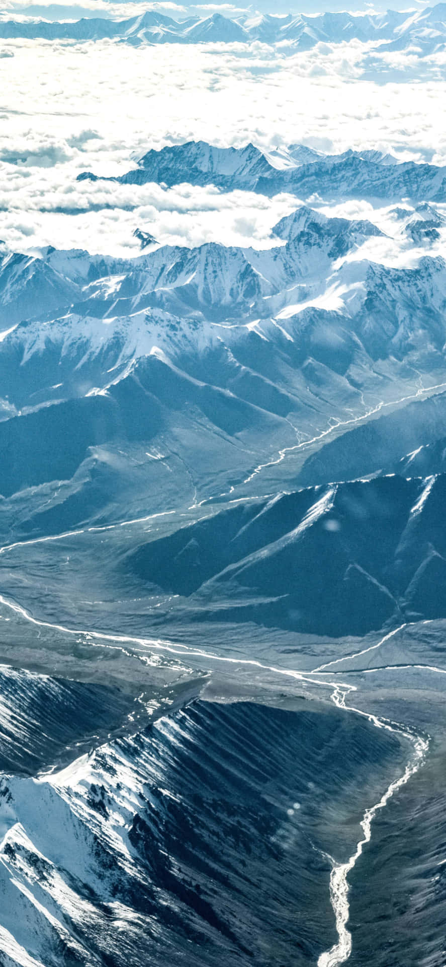 Storslagnavyer Över Himalaya.