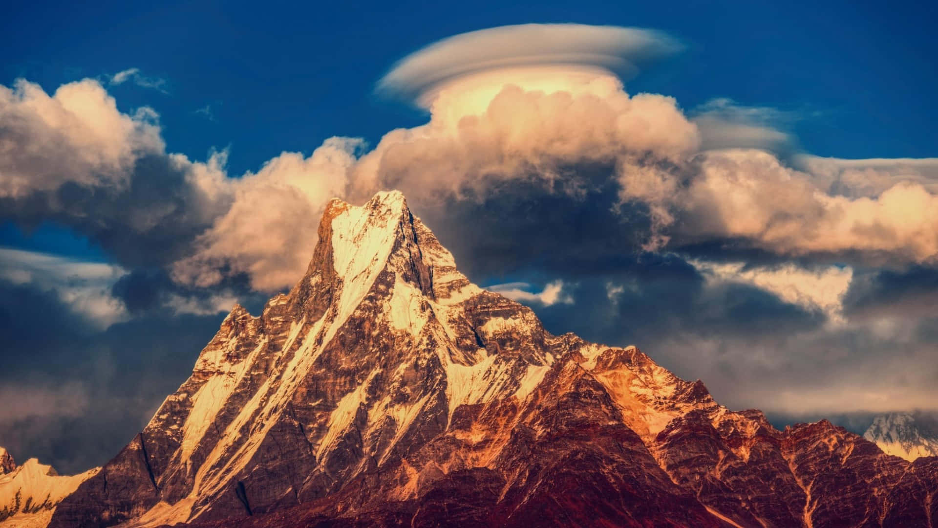 Lasmajestuosas Montañas Del Himalaya