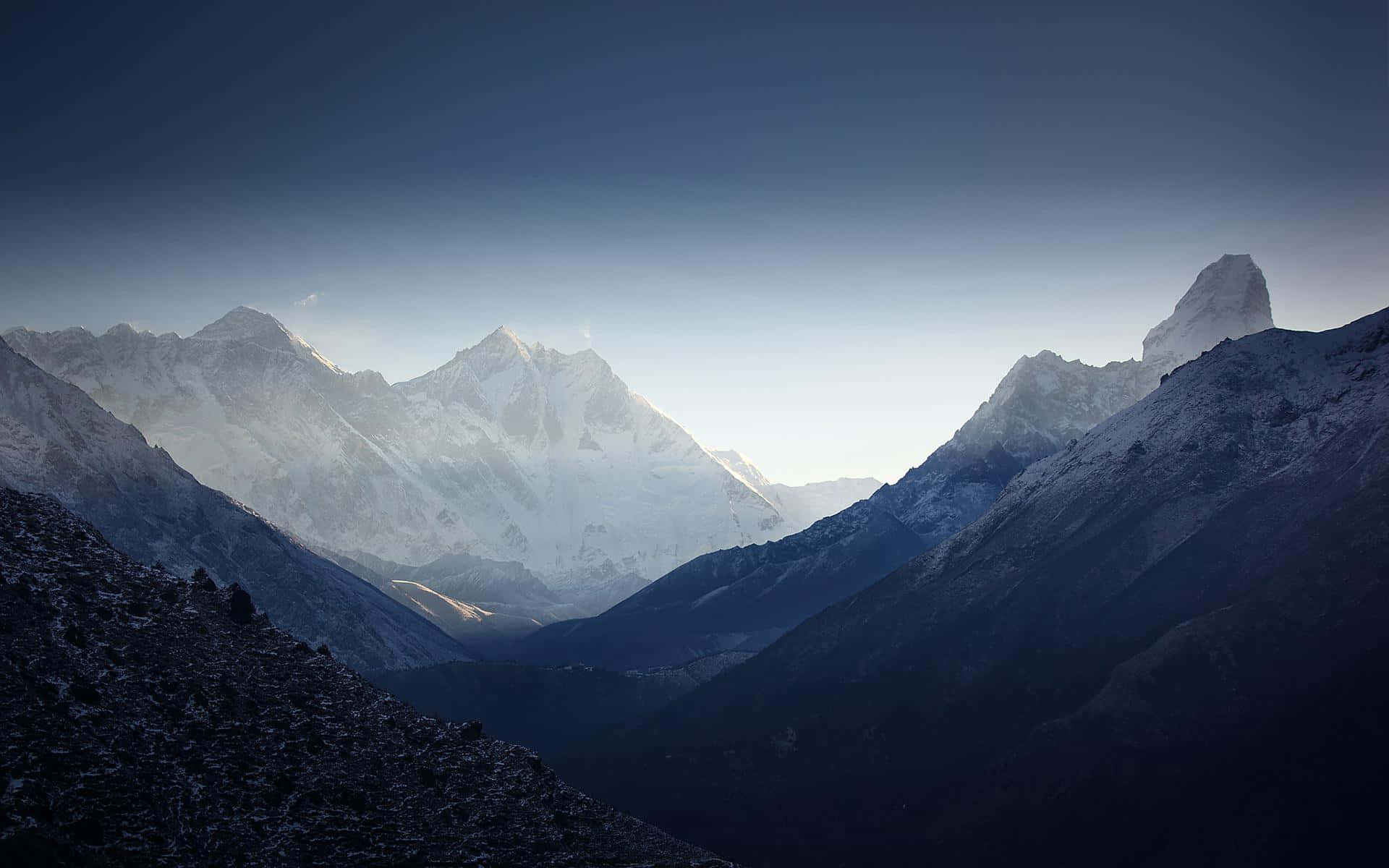 Lasmajestuosas Montañas Del Himalaya