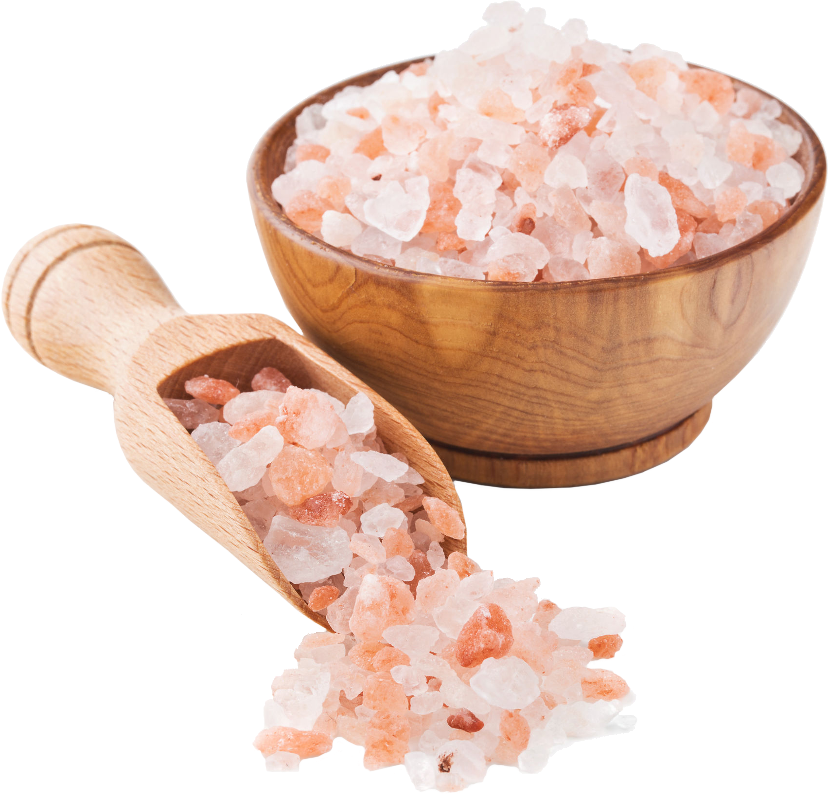 Himalayan Salt Crystals Bowl Scoop PNG