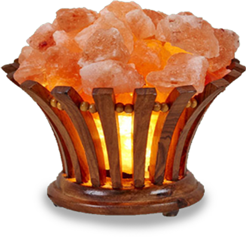 Himalayan Salt Lamp Glow PNG