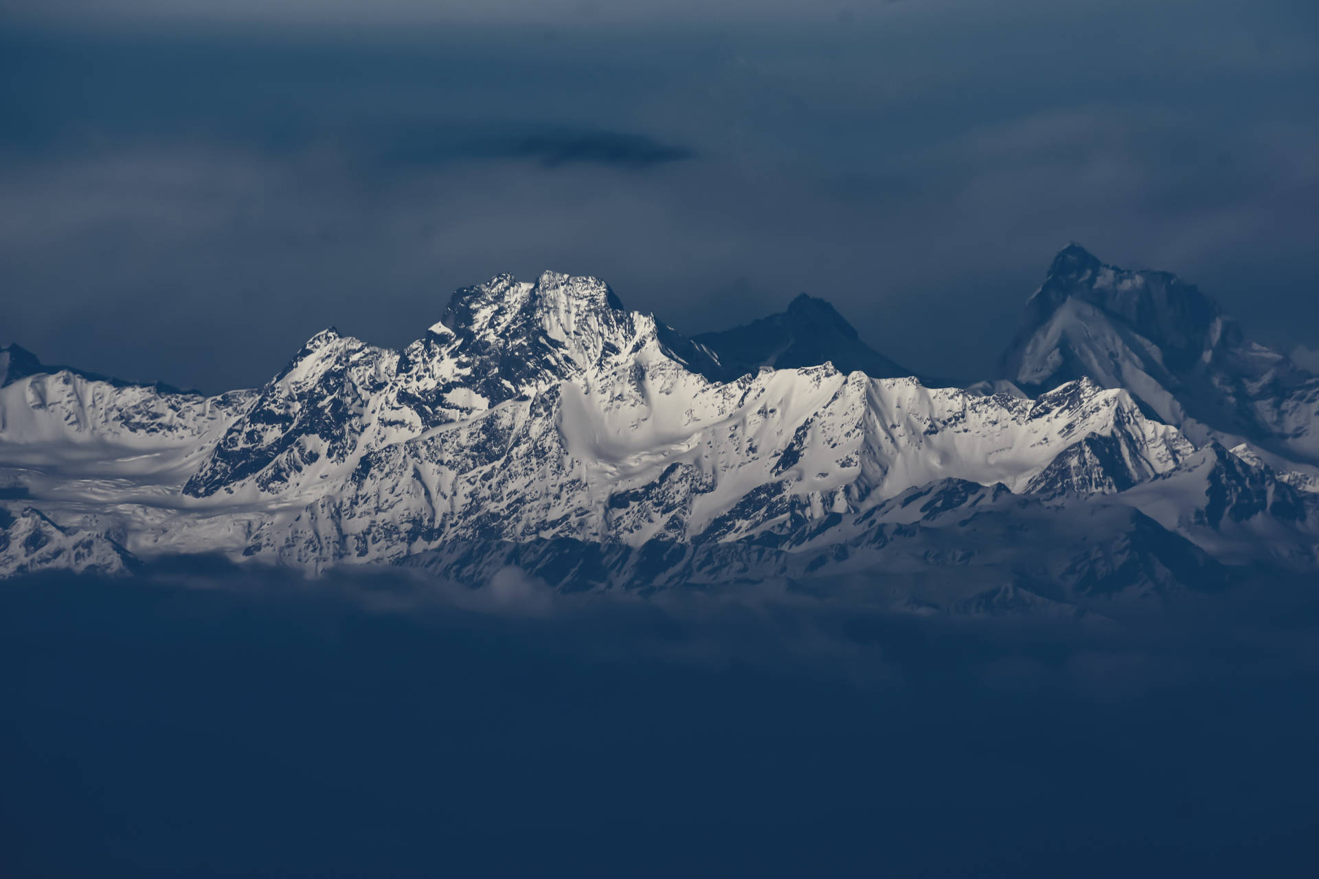 Himalayas Mountain Mac 4k Wallpaper