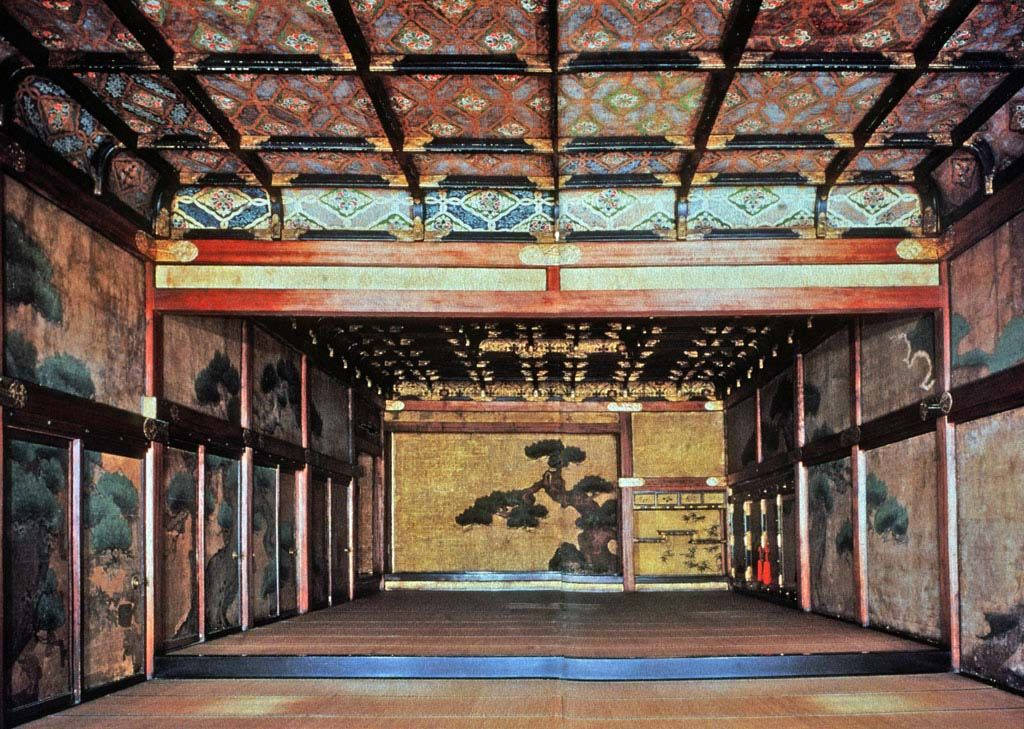 Elimpresionante Interior Del Castillo De Himeji. Fondo de pantalla