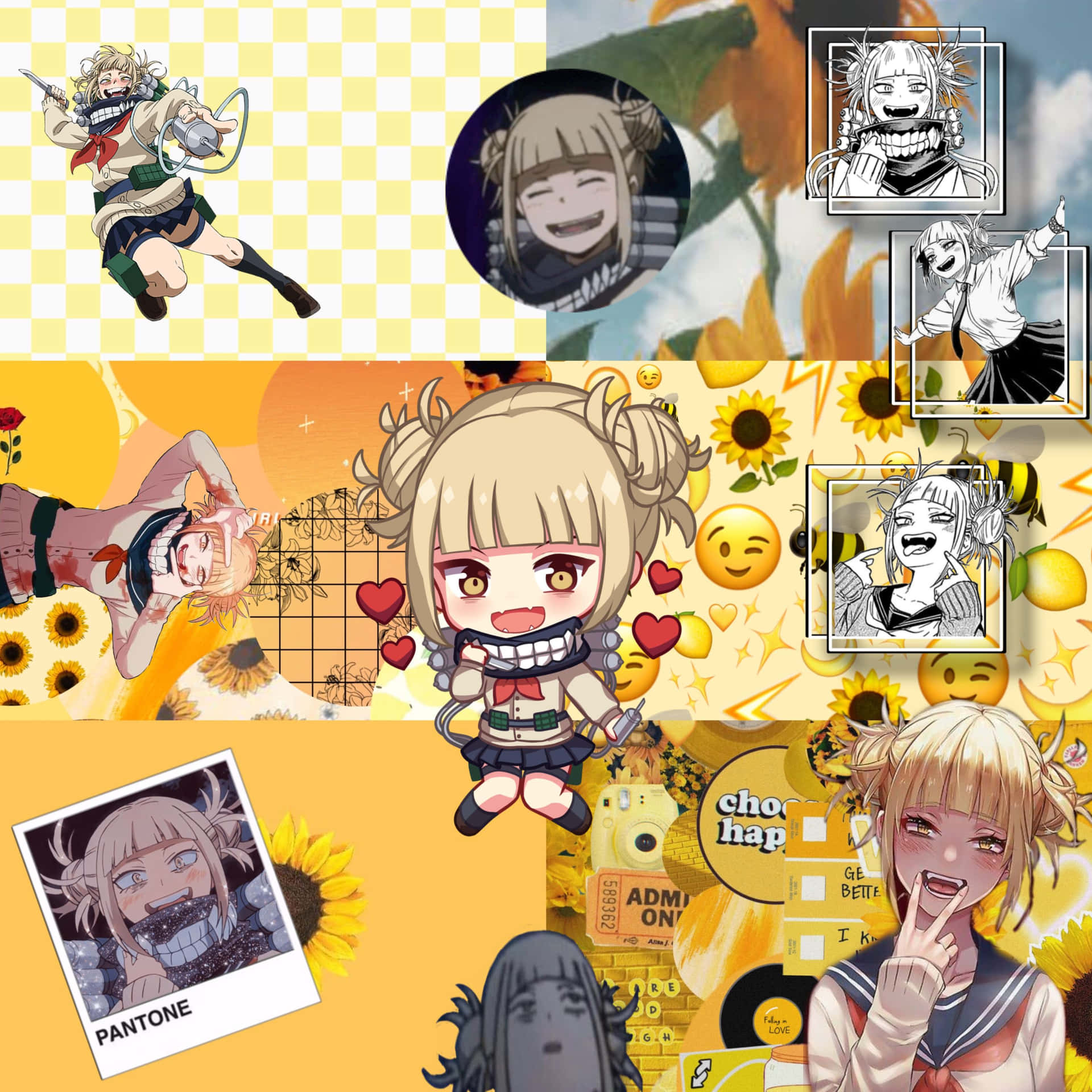 "Embrace the chaos with a Himiko Toga Aesthetic" Wallpaper