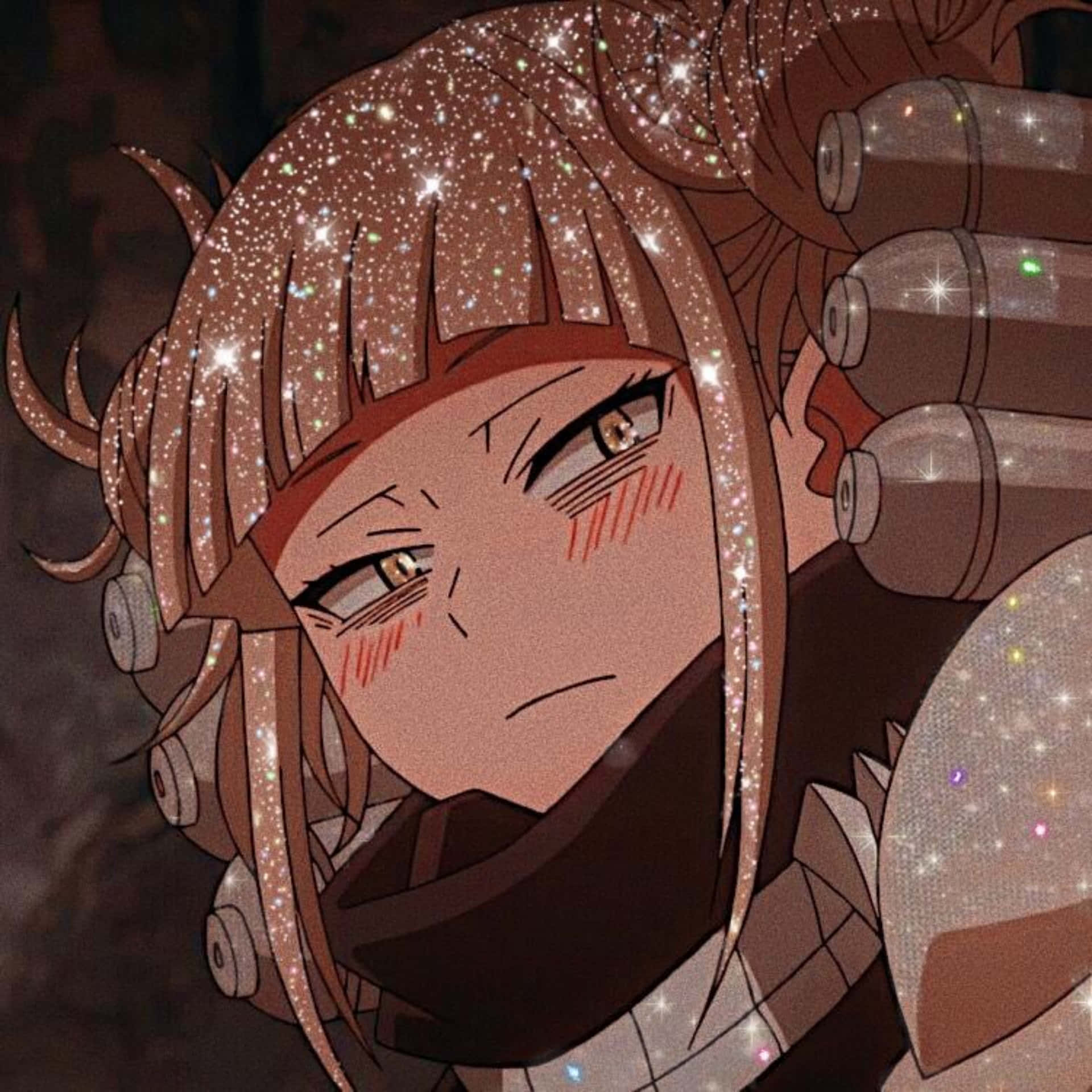 Shimmering And Blushing Himiko Toga Aesthetic Wallpaper