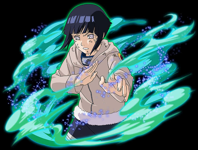 Download Hinata Hyuga Chakra Control | Wallpapers.com