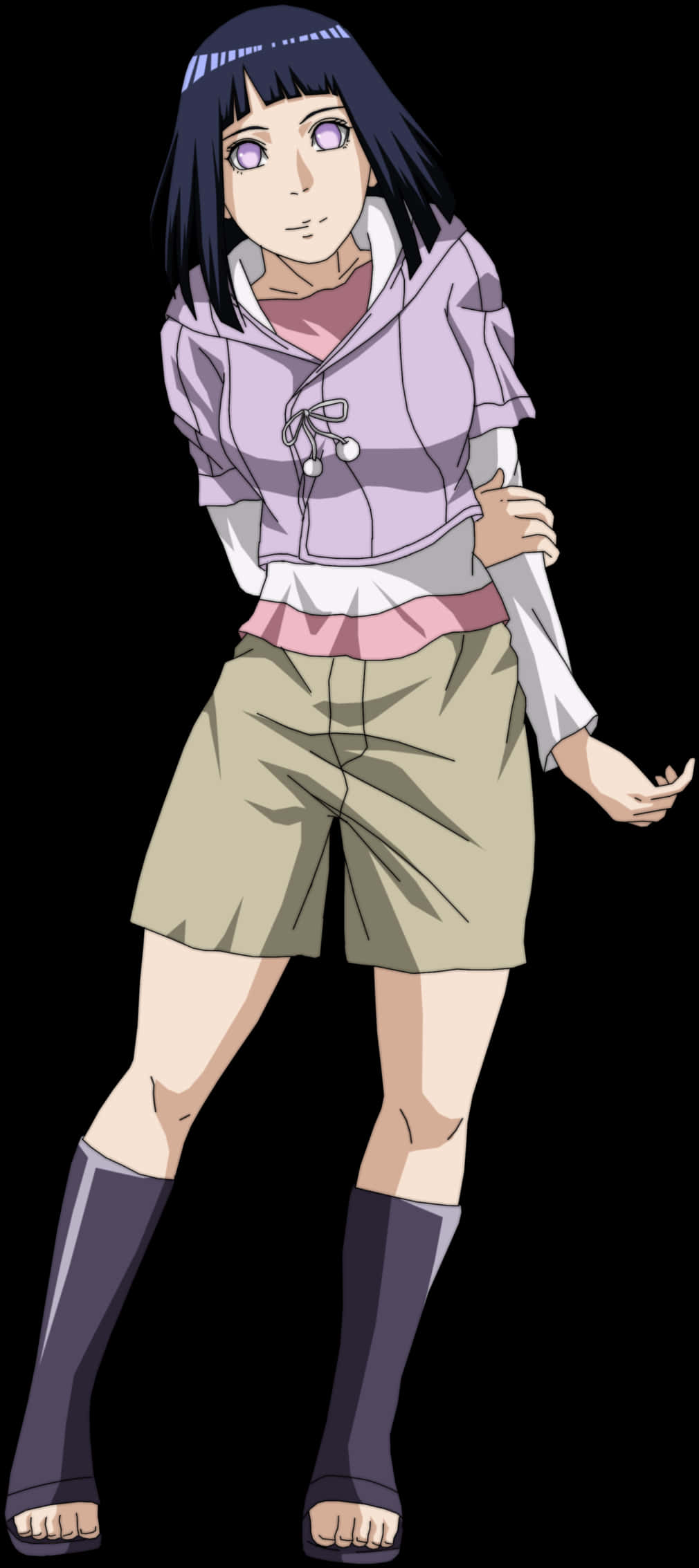 Hinata Hyuga Naruto Anime Character PNG