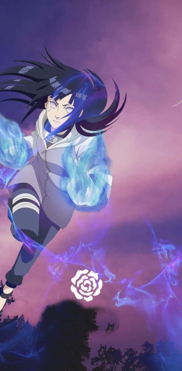 Hinatauzumaki Poderes Azules. Fondo de pantalla