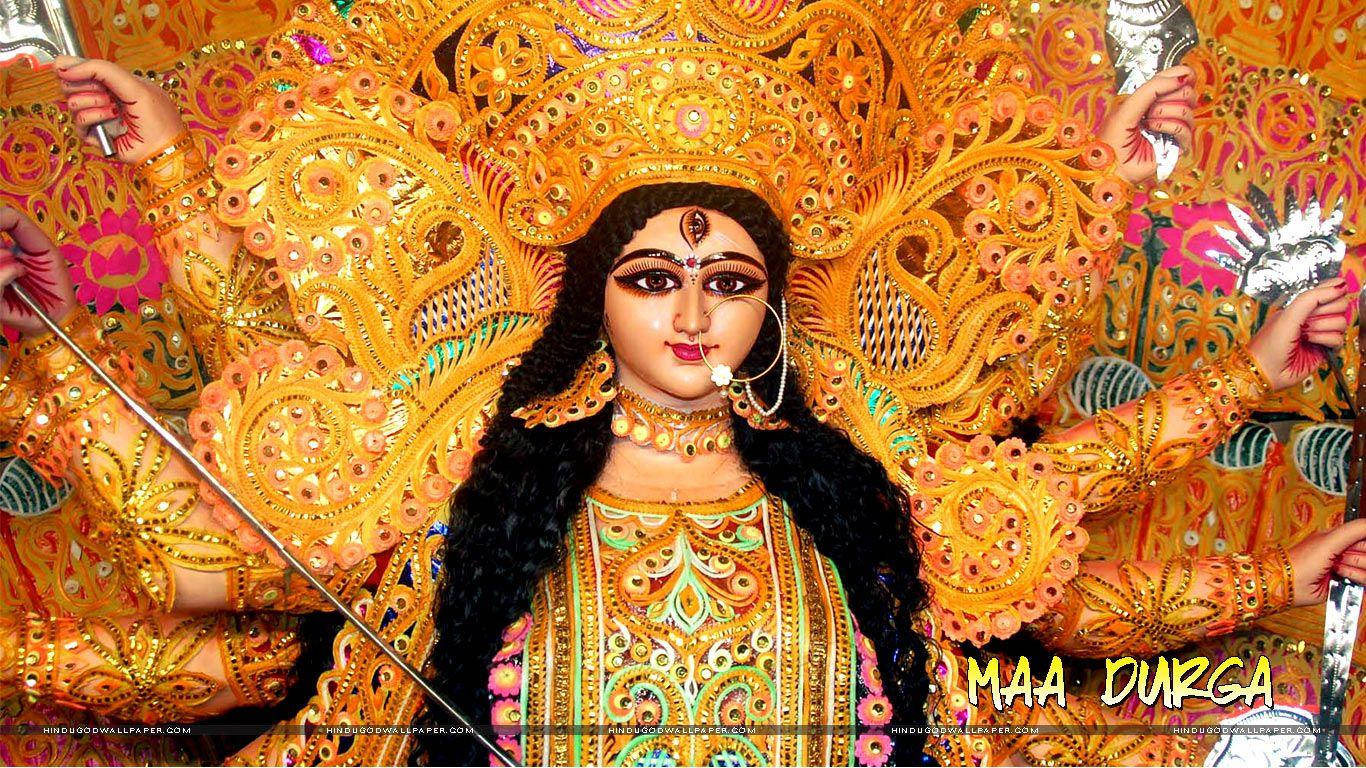 Download Hindu God Maa Durga Wallpaper 