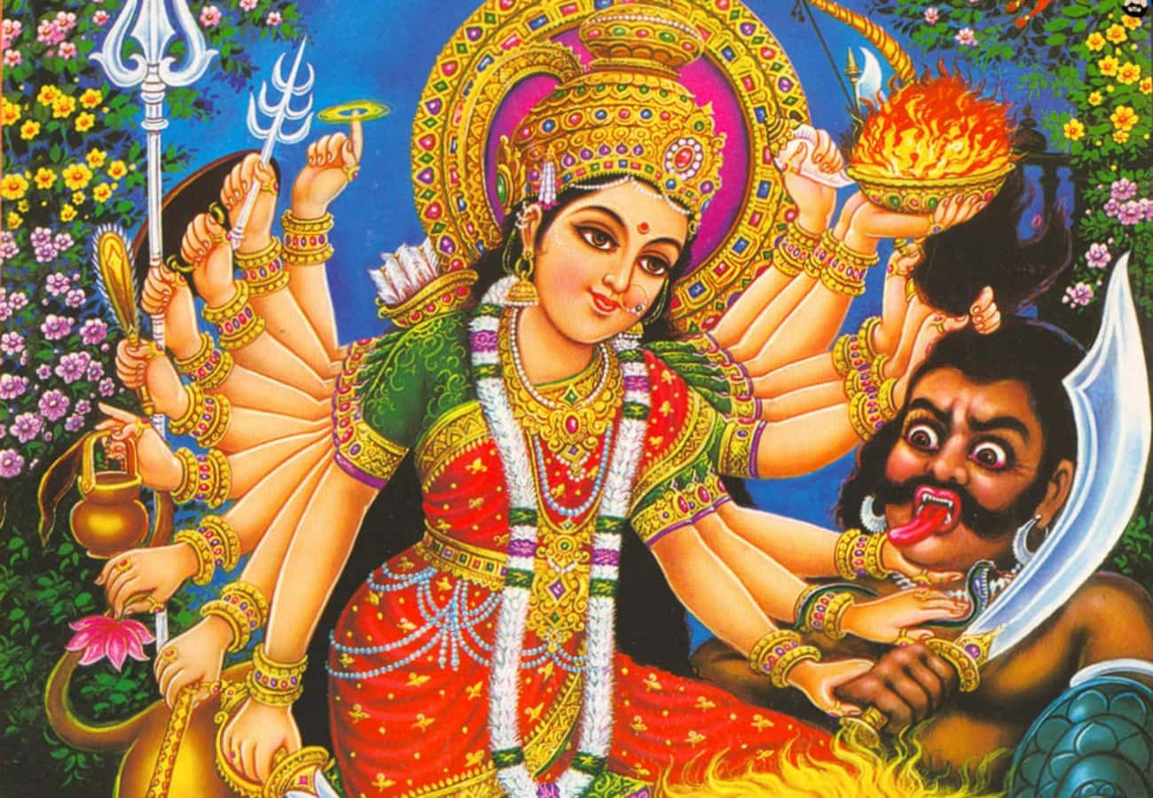 Hindu Goddess Chamunda Picture