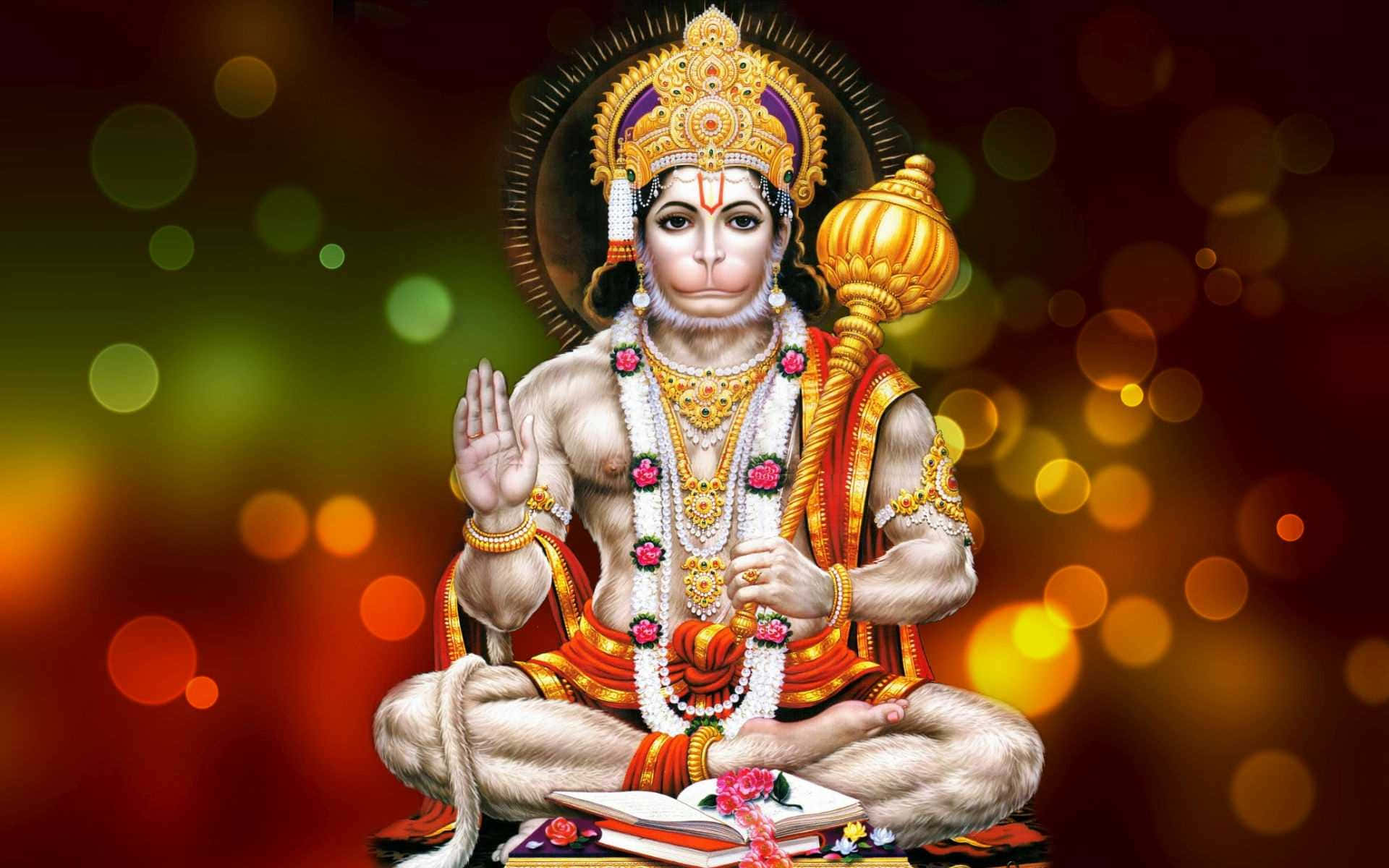 Divine Depiction of Hindu God