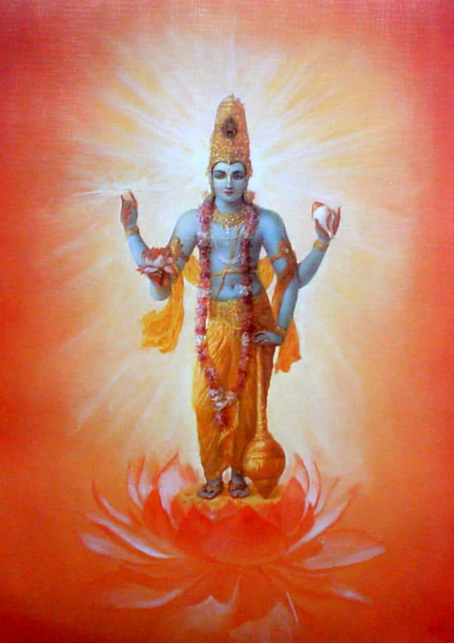 Hindu God Mahavishnu Picture