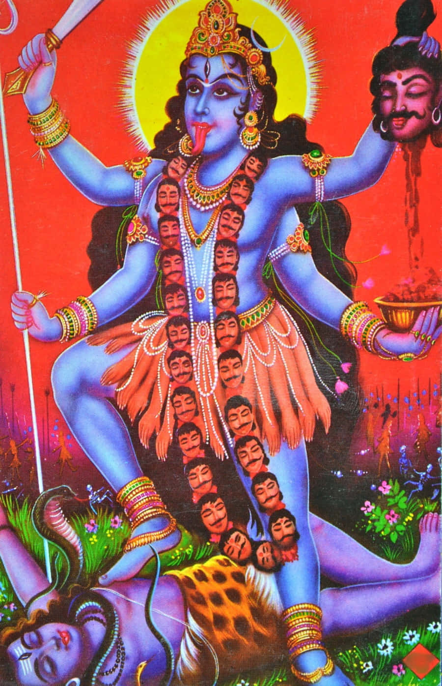 Bildav Hindugudinnan Kali.