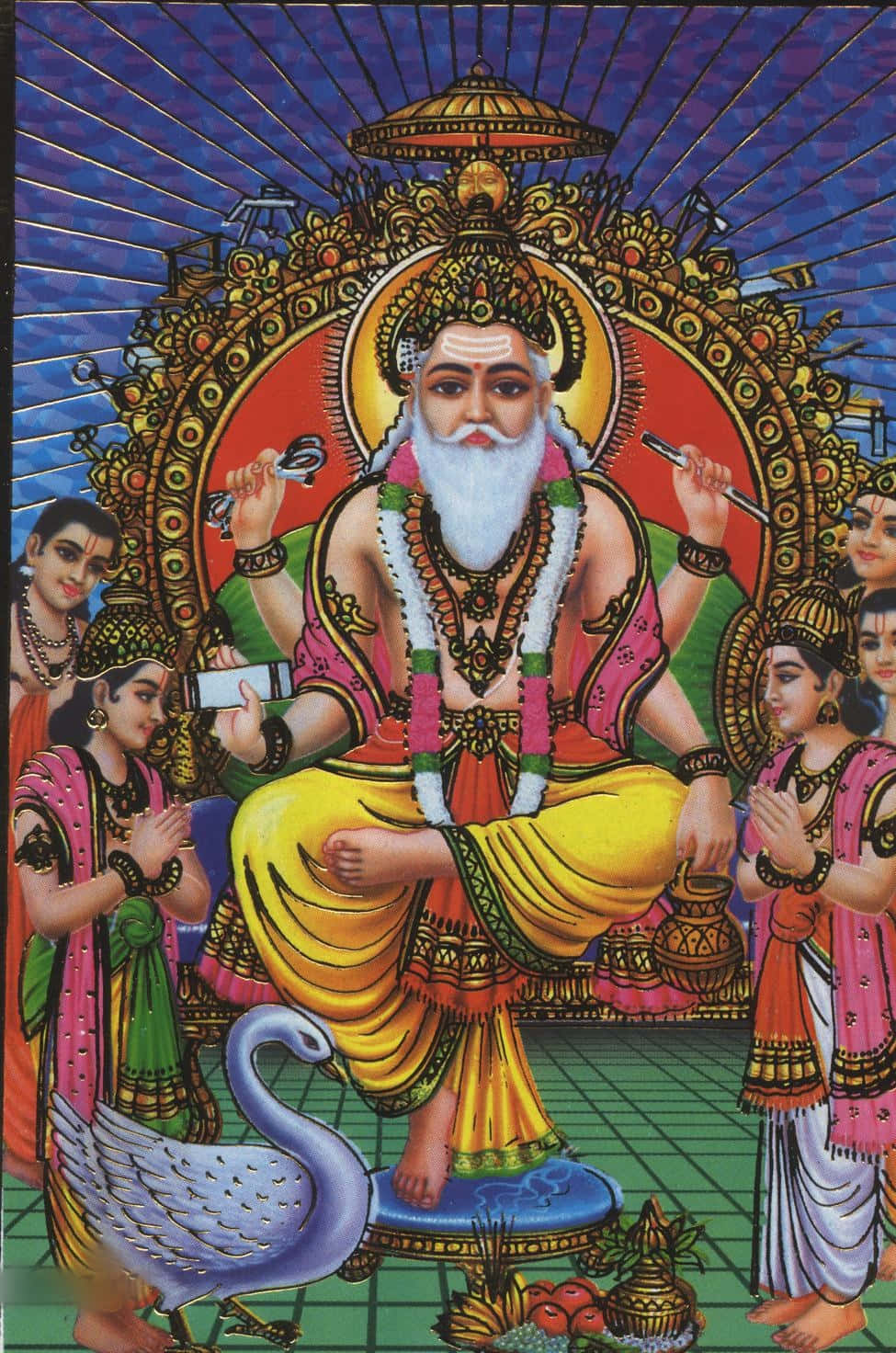 Hindu God Vishvakarma Picture