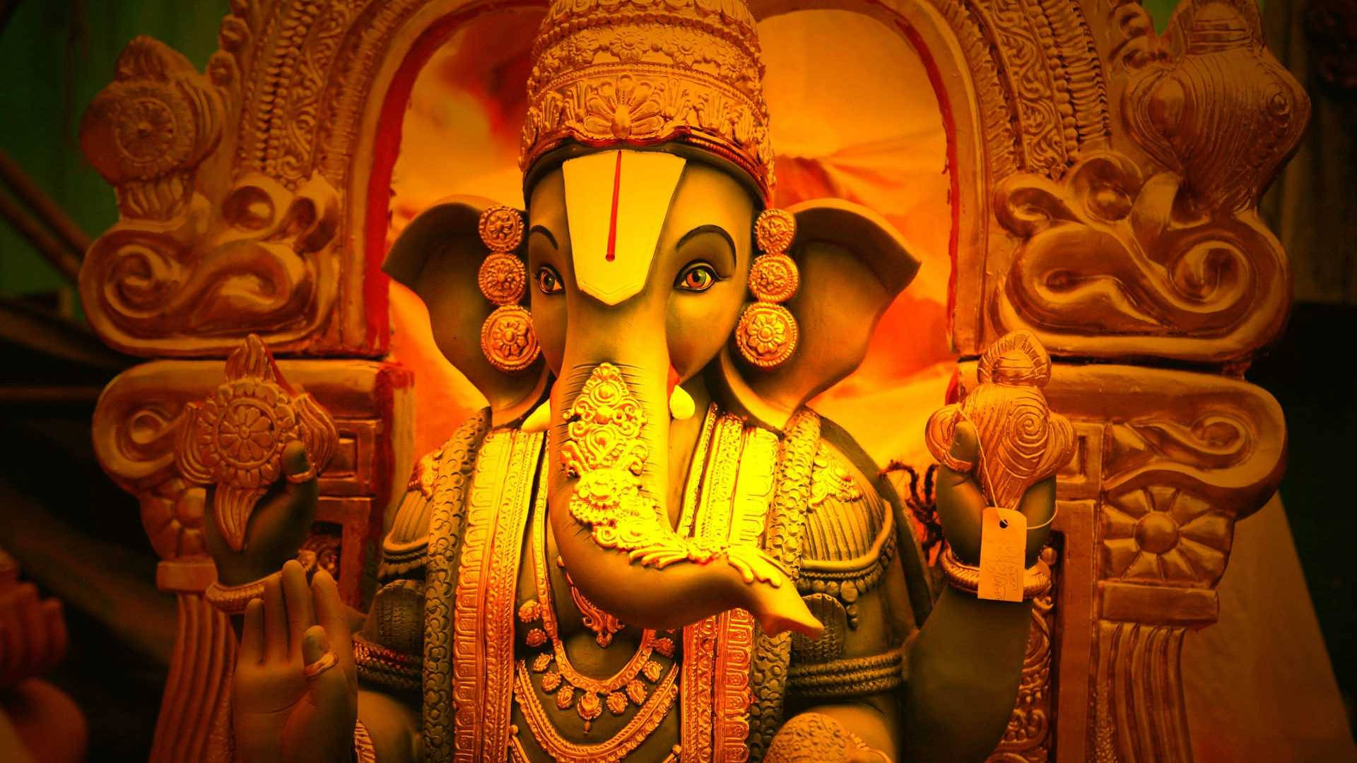Hindu God Sculpture Ganesh