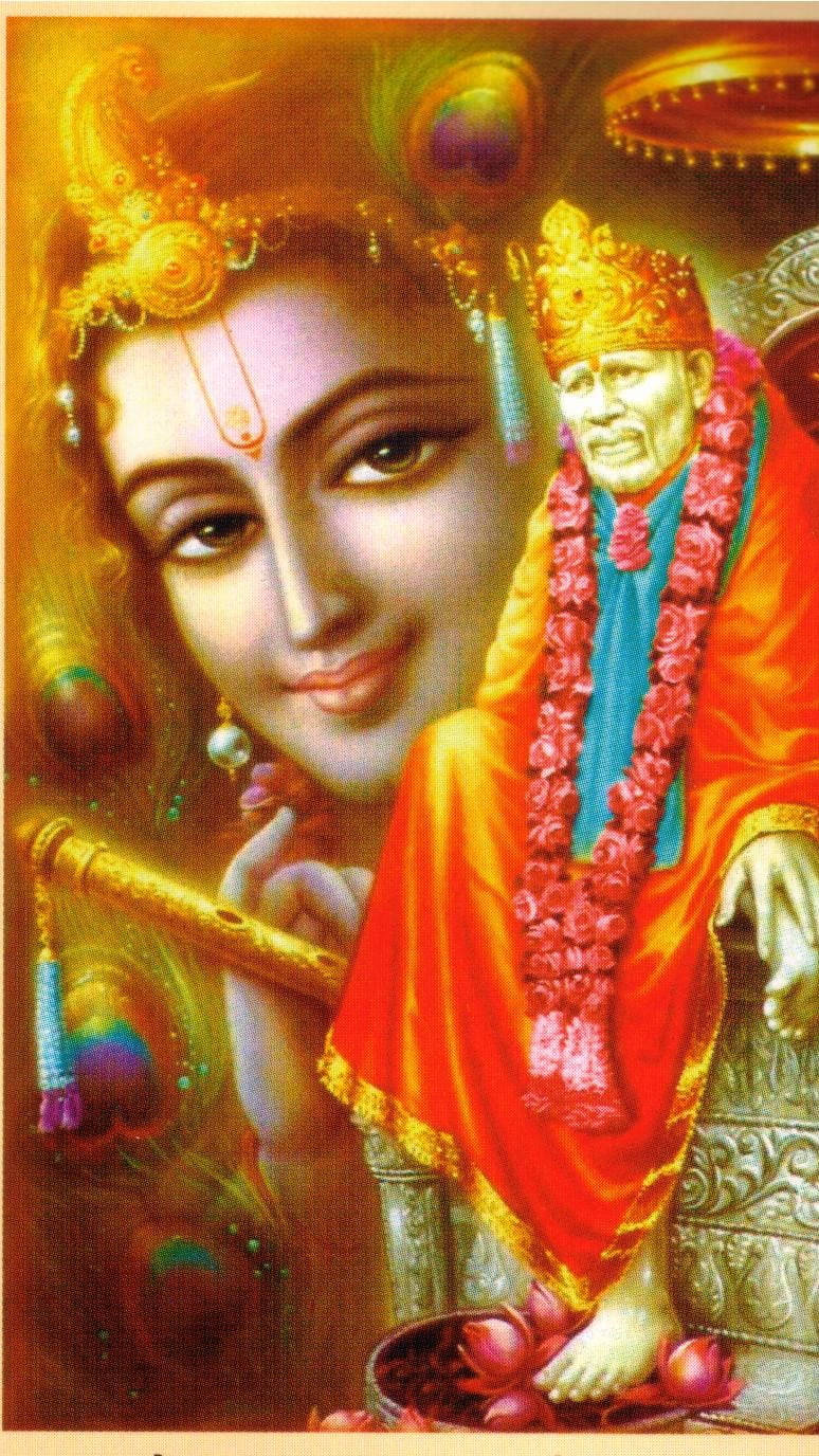 Download Hindu Muslim Guru Sai Baba Phone Wallpaper | Wallpapers.com