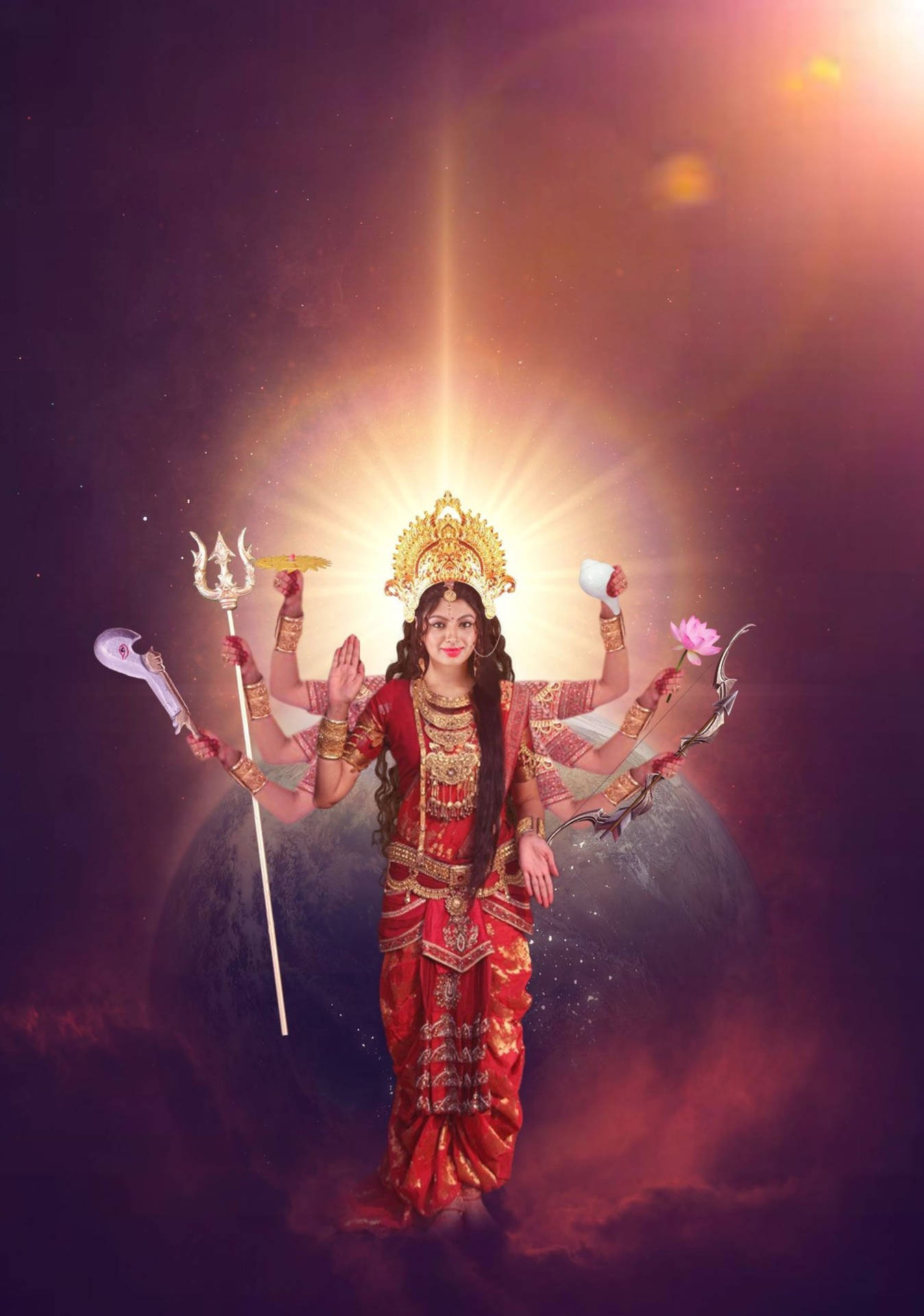 Hindu Shakti Goddess Wallpaper