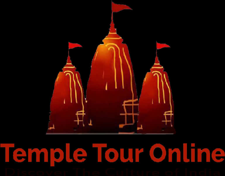 Hindu_ Temple_ Tour_ Online_ Graphic PNG