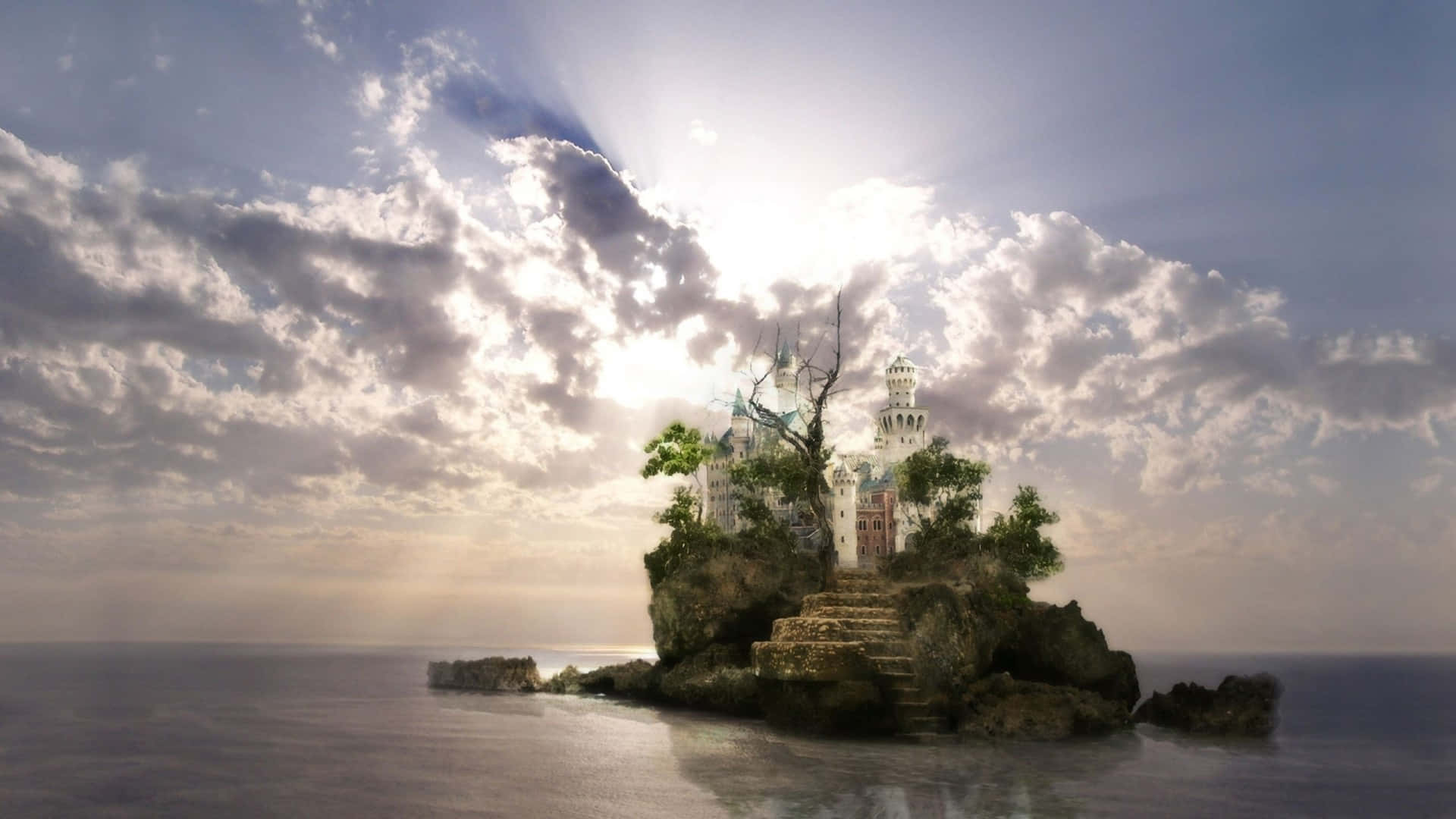 Hintergrundbildfantasy Island