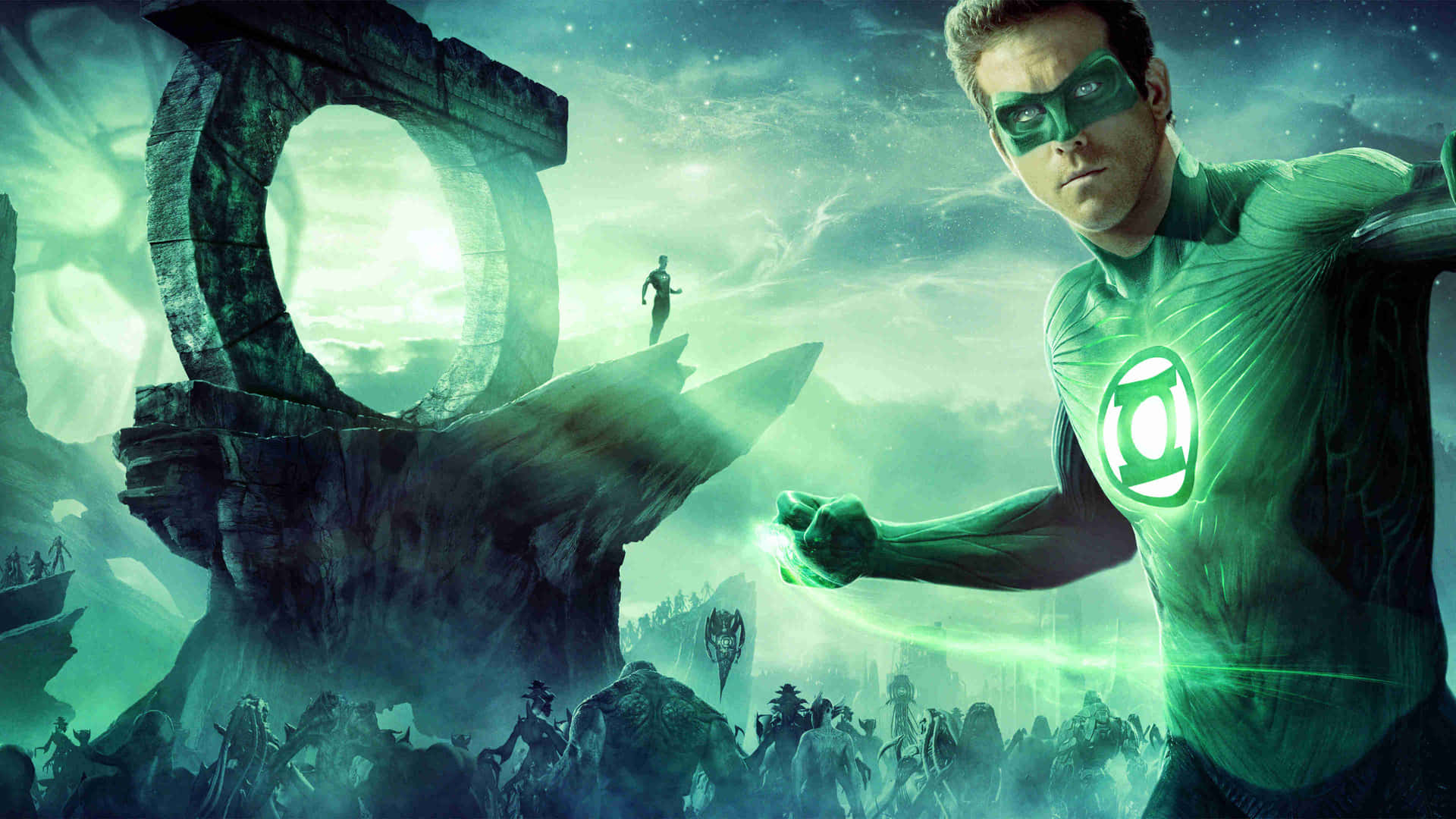 Hintergrundbildmit Green Lantern