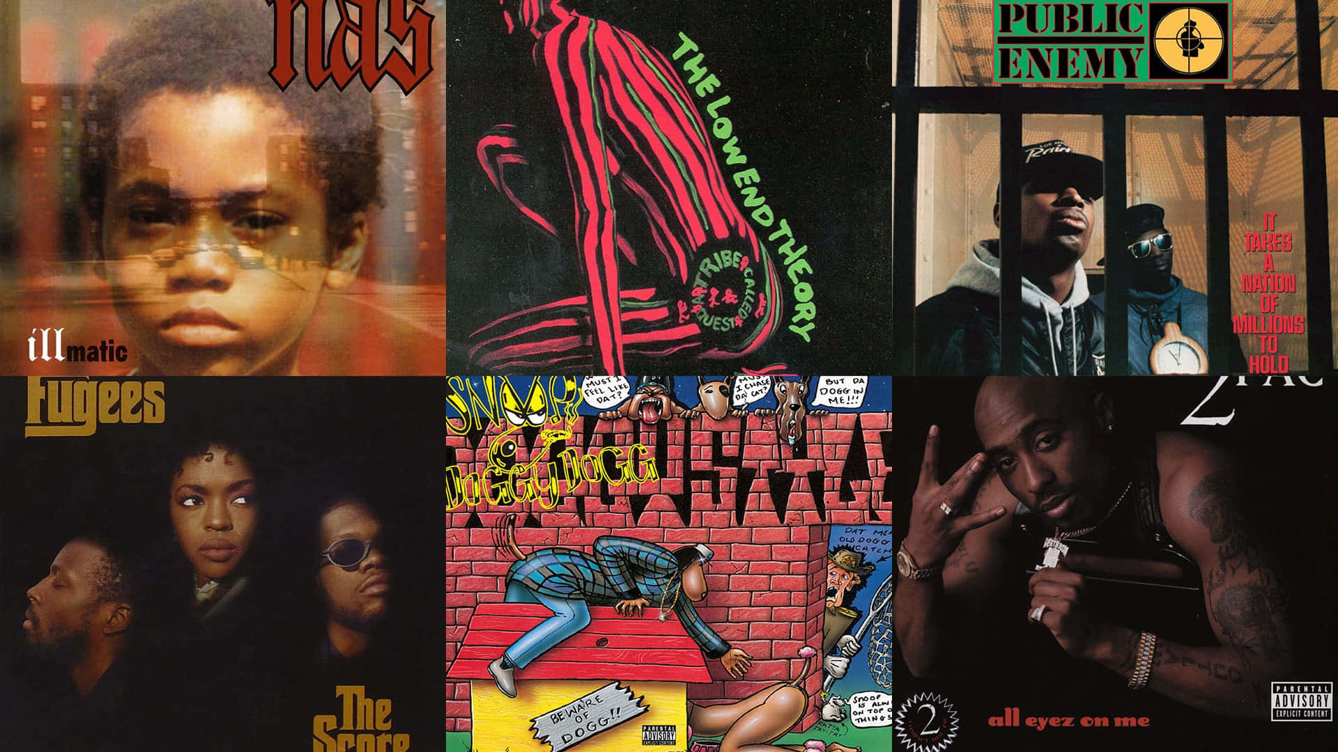 Debästa Hip Hop-albumen Genom Tiderna Wallpaper