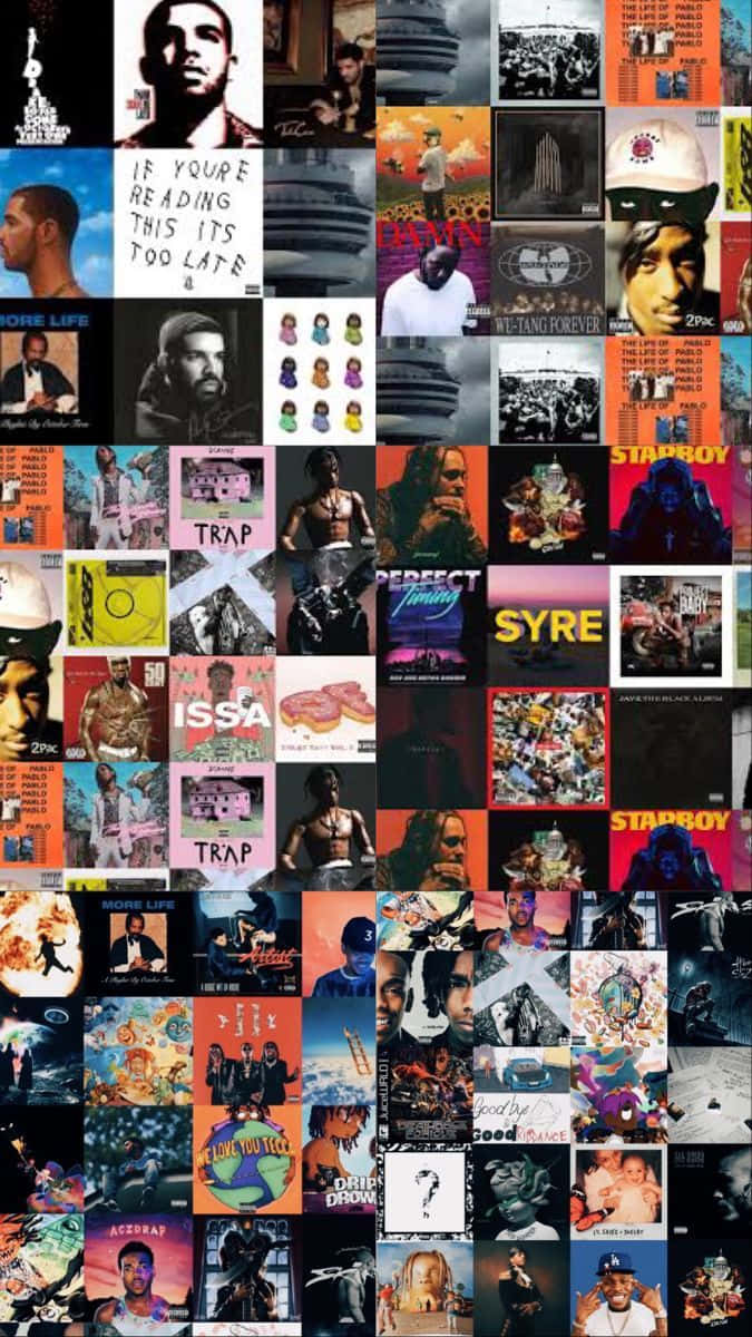 Hip Hop Albumomslag 675 X 1200 Wallpaper